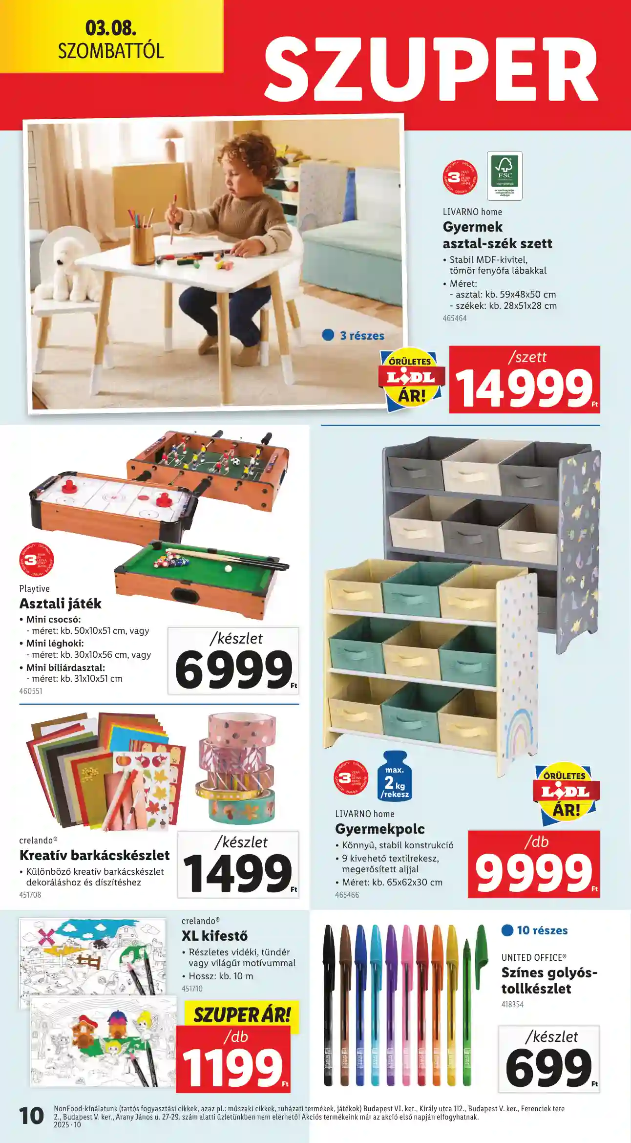 Lidl akciós újság 10. hét (Érvényes 03.06-tól) (19 oldal)