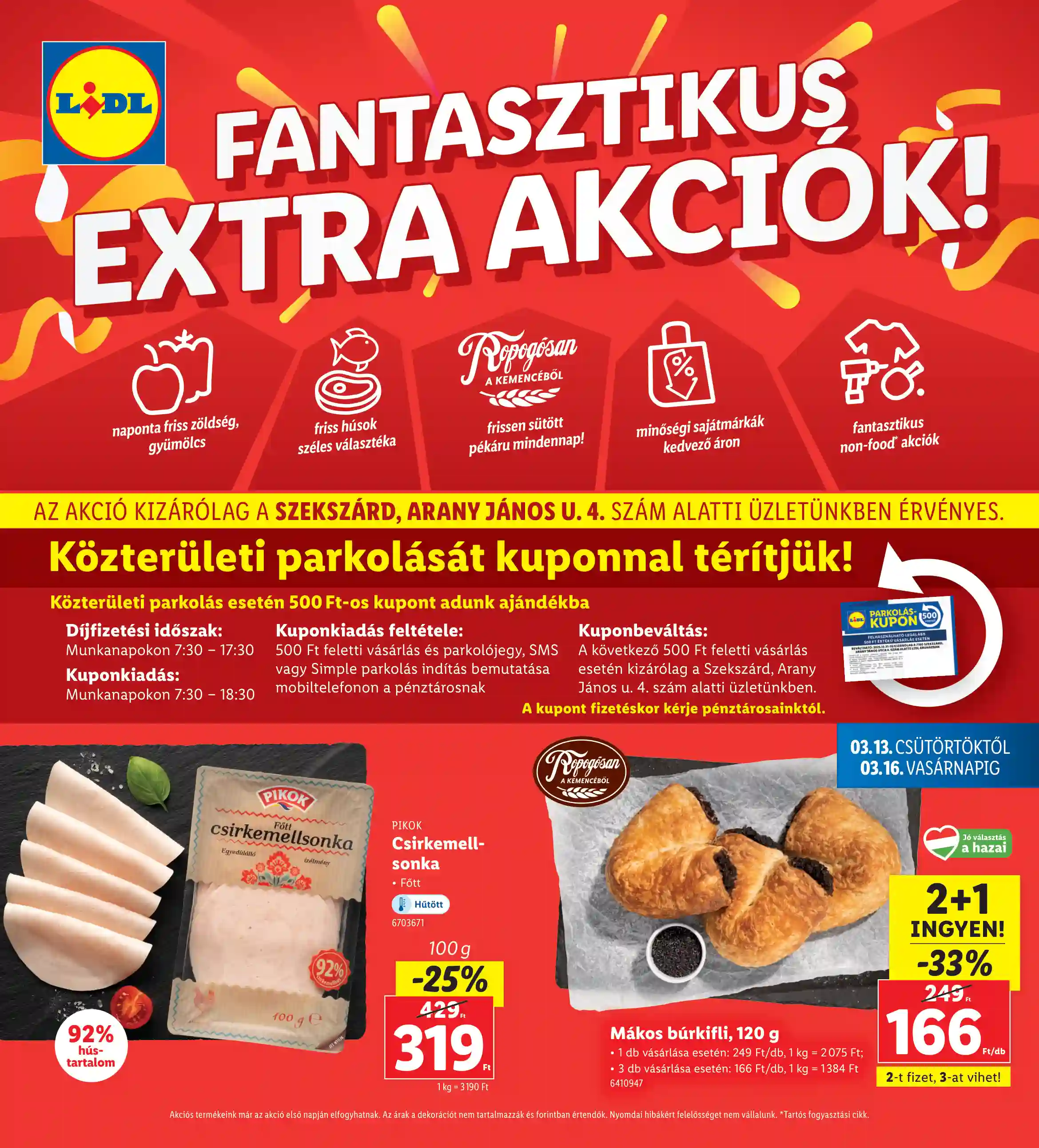 LIDL Regionális akciók – Szekszárd 11.hét
