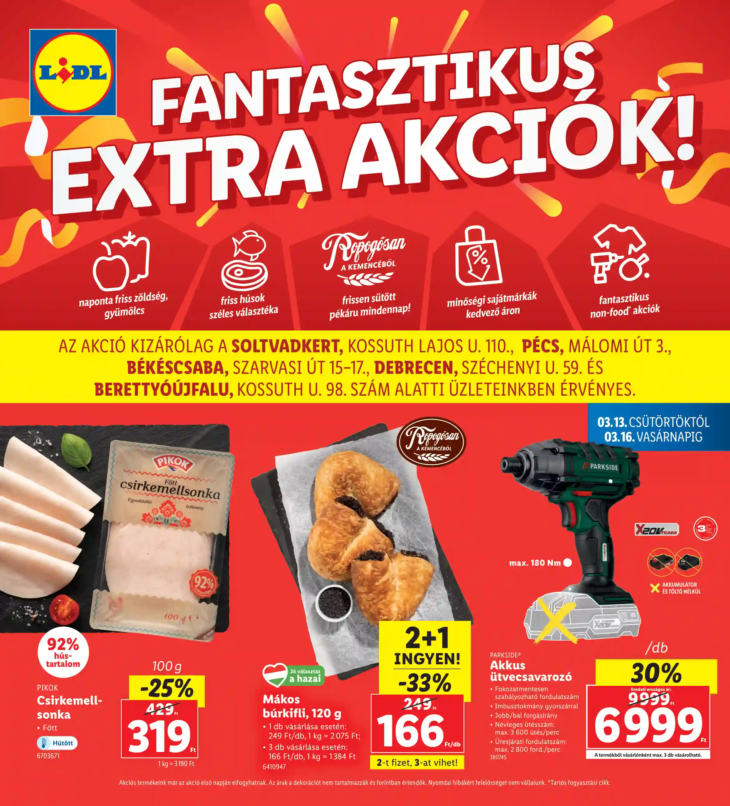 LIDL Regionális akciók 11.hét