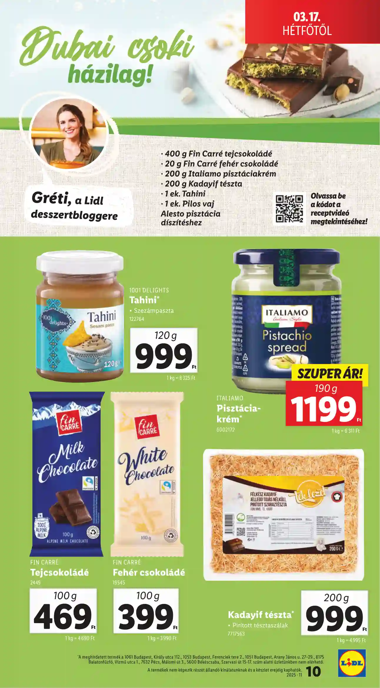 Lidl akciós újság 11. hét (Érvényes 03.17-től) (3 oldal)