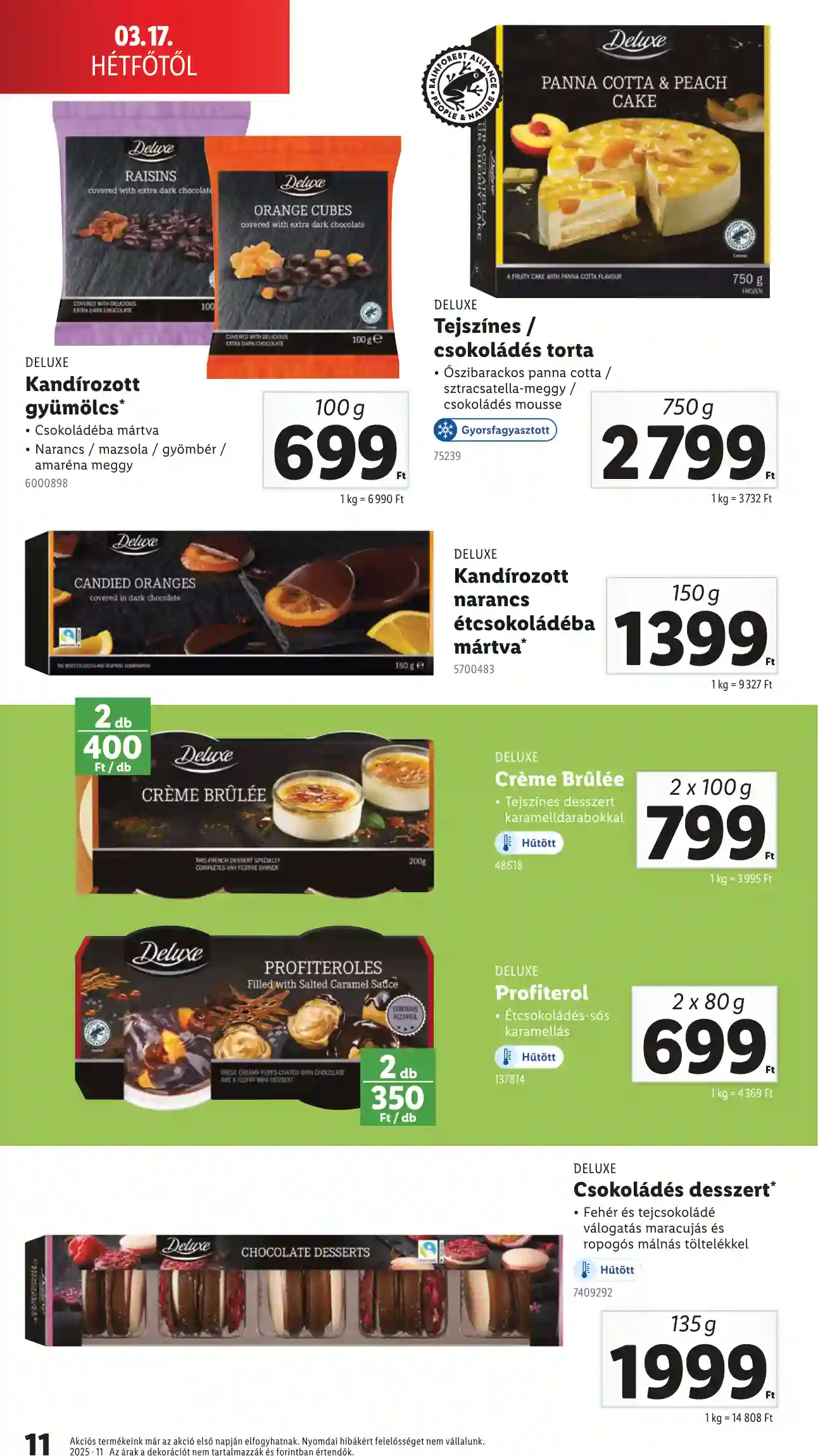 Lidl akciós újság 11. hét (Érvényes 03.17-től) (4 oldal)