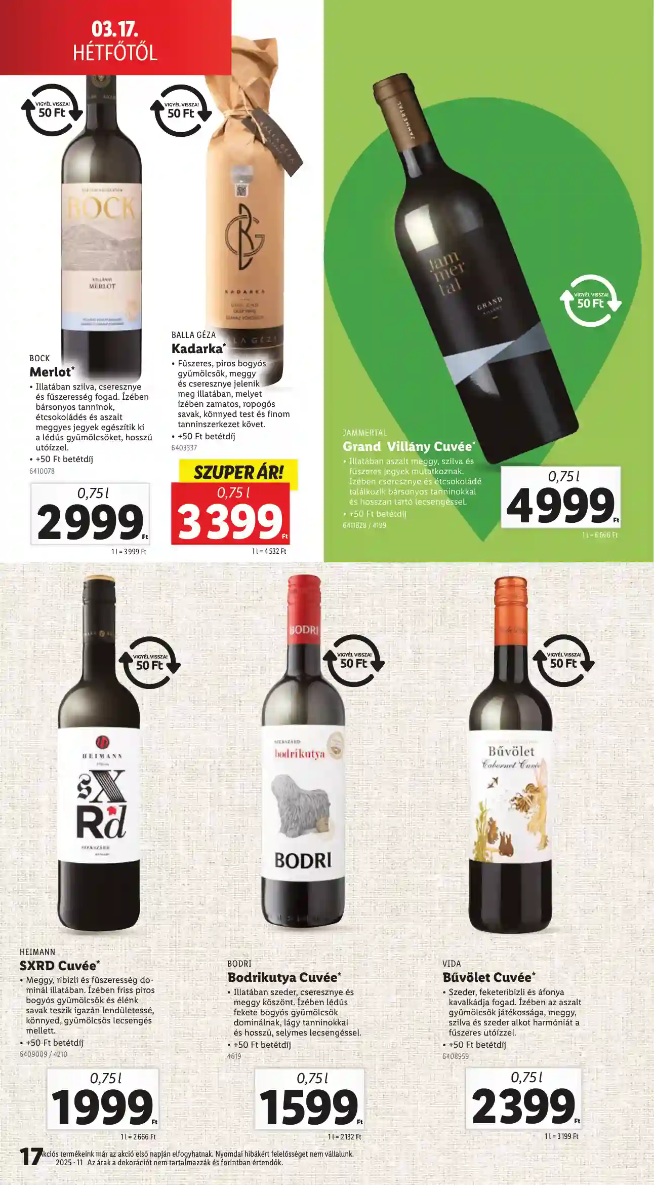 Lidl akciós újság 11. hét (Érvényes 03.17-től) (10 oldal)