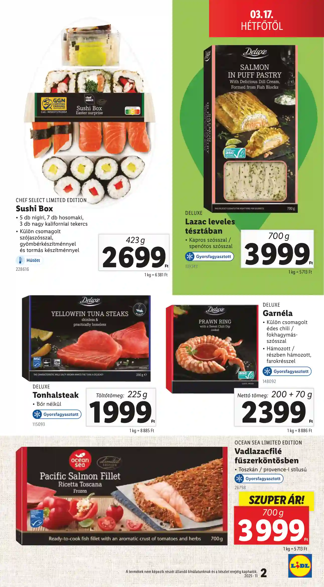 Lidl akciós újság 11. hét (Érvényes 03.17-től) (13 oldal)