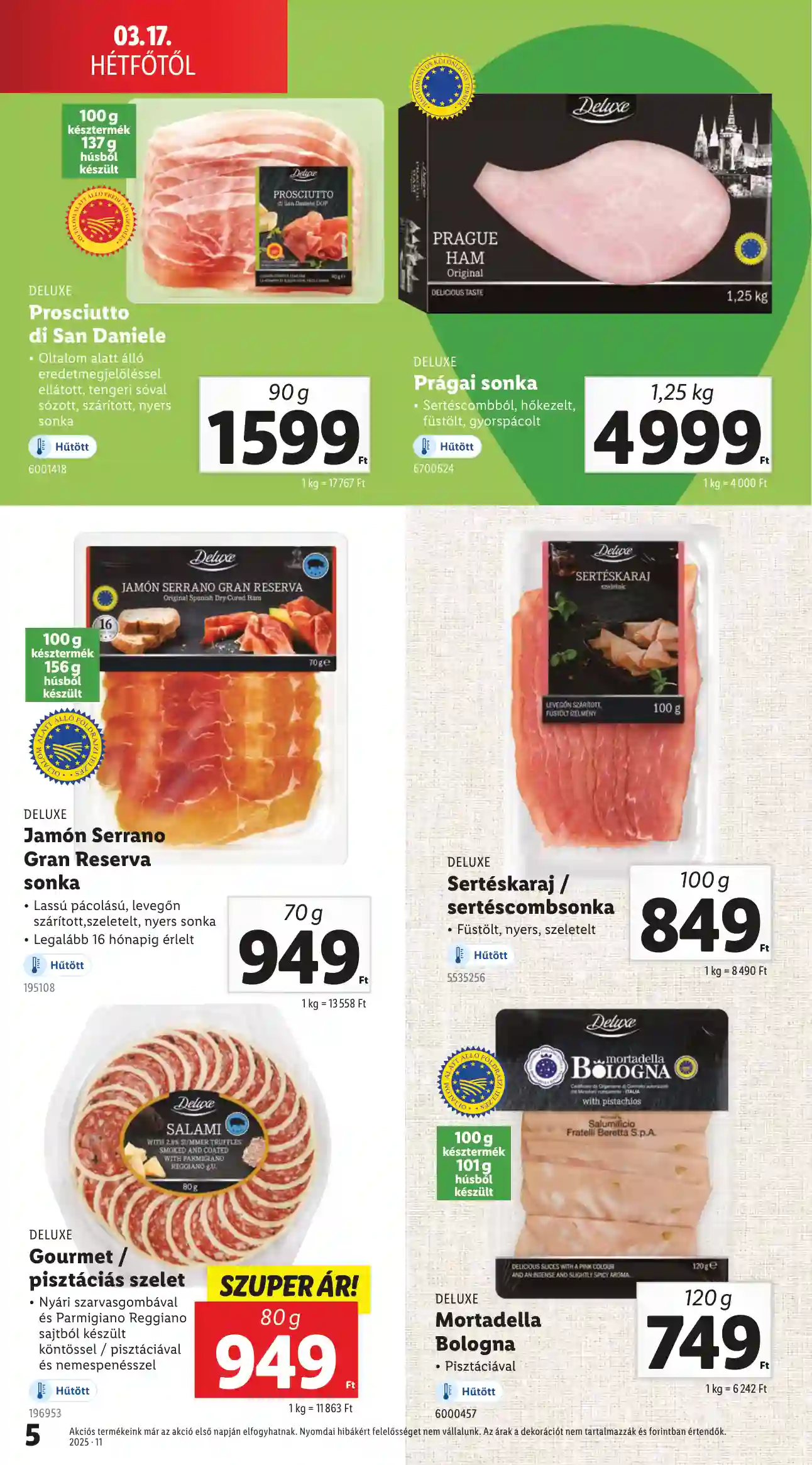 Lidl akciós újság 11. hét (Érvényes 03.17-től) (16 oldal)