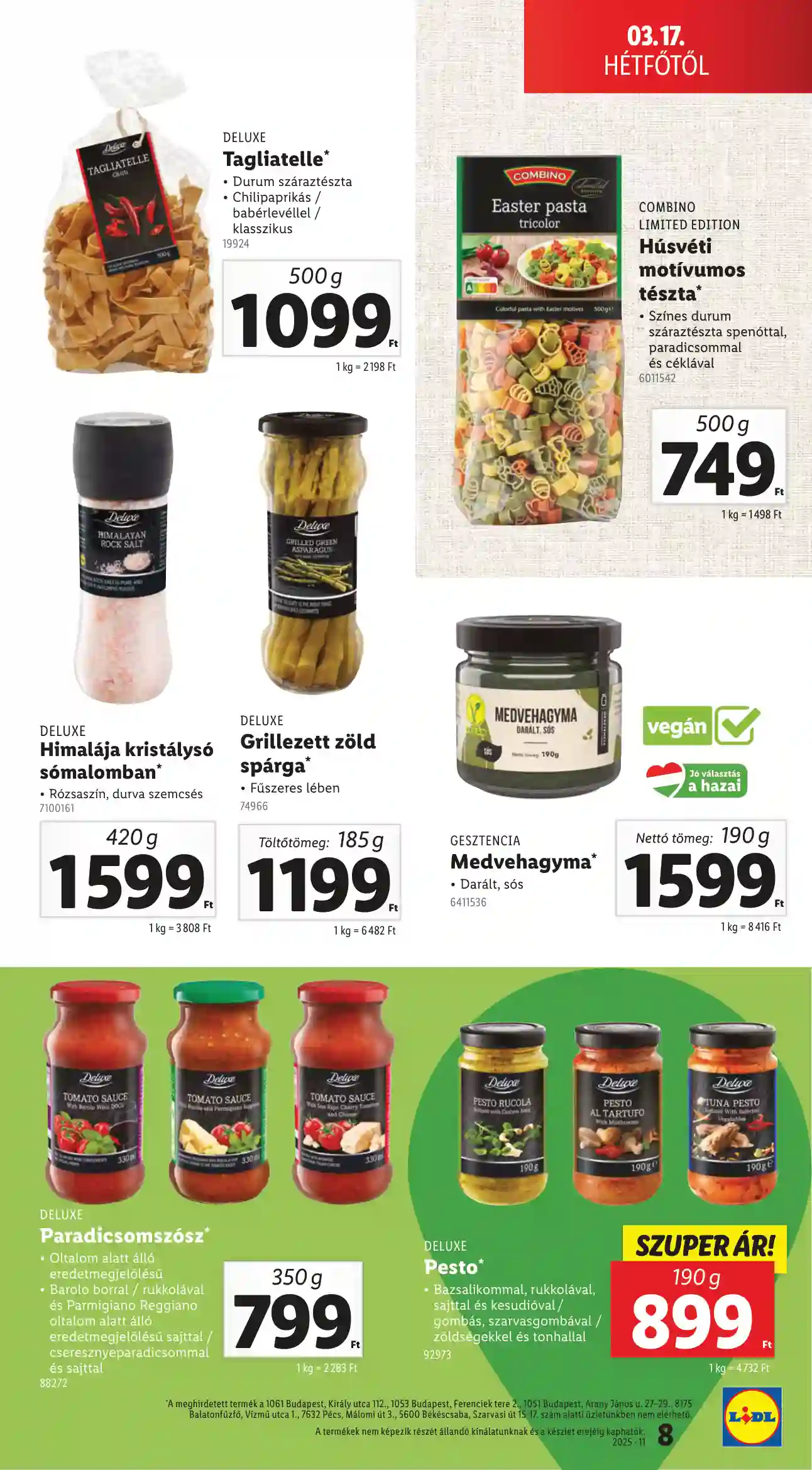 Lidl akciós újság 11. hét (Érvényes 03.17-től) (19 oldal)