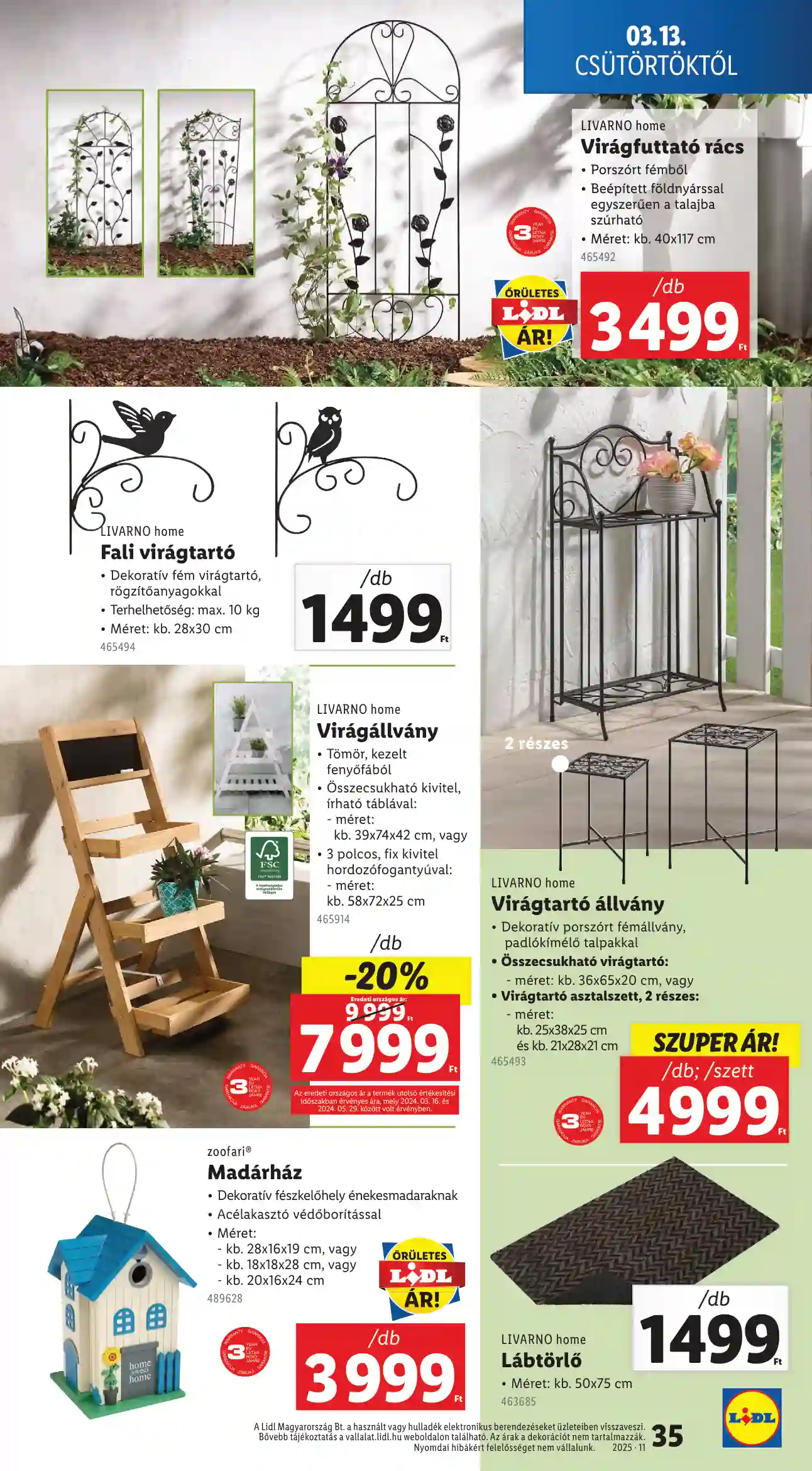 Lidl akciós újság 11. hét (Érvényes 03.13-tól) (29 oldal)