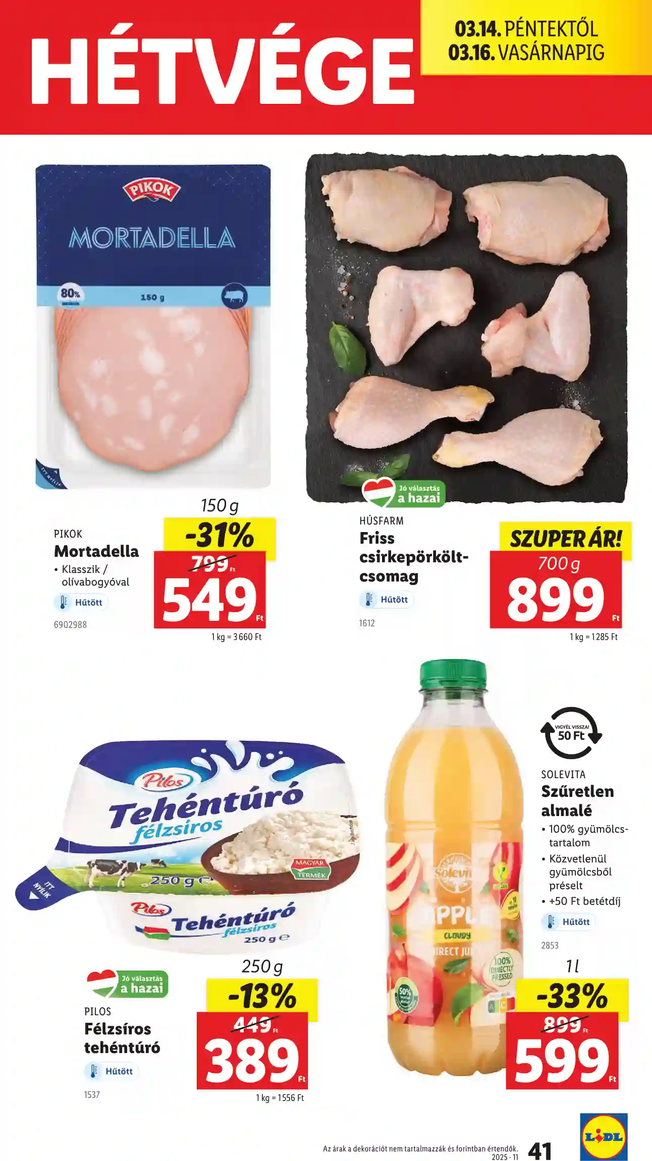 Lidl akciós újság 11. hét (Érvényes 03.13-tól) (36 oldal)