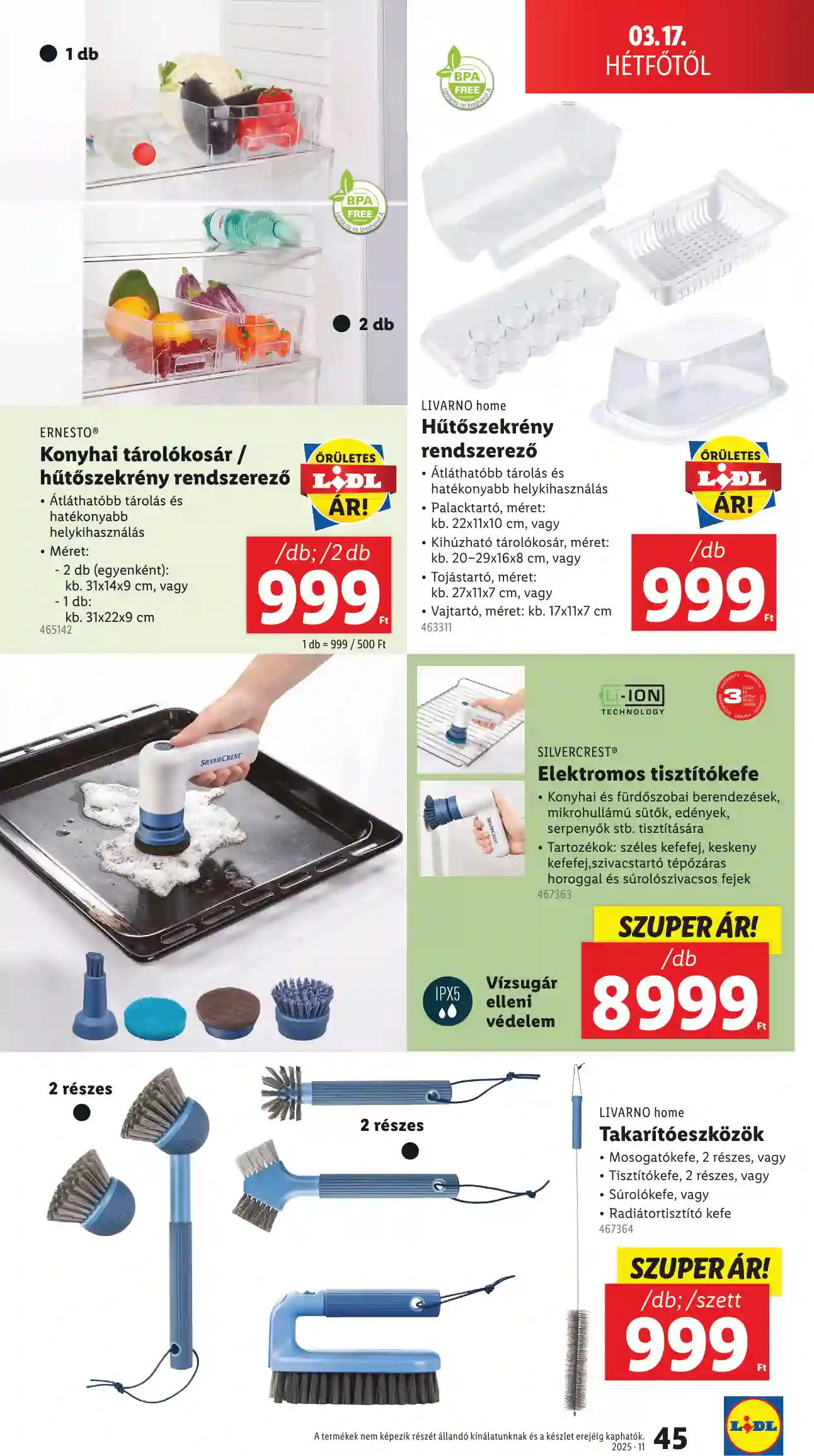 Lidl akciós újság 11. hét (Érvényes 03.13-tól) (40 oldal)