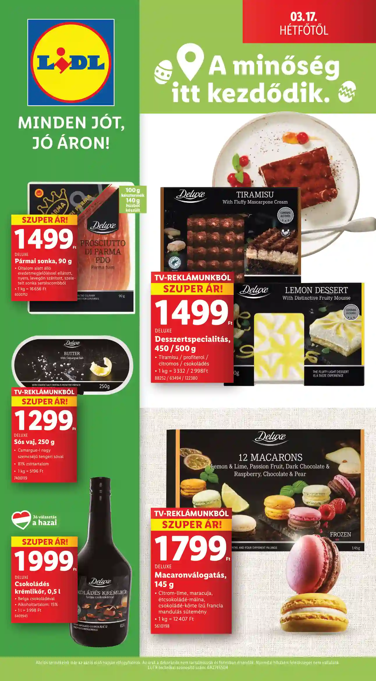Lidl akciós újság 11. hét (Érvényes 03.17-től) (4 oldal)