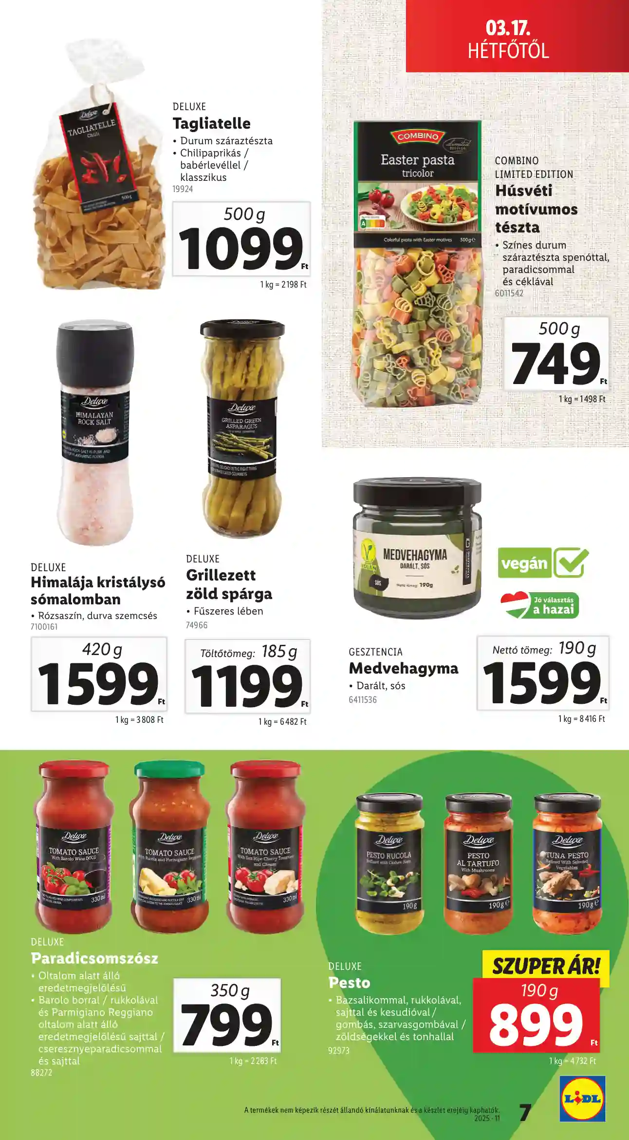 Lidl akciós újság 11. hét (Érvényes 03.17-től) (9 oldal)