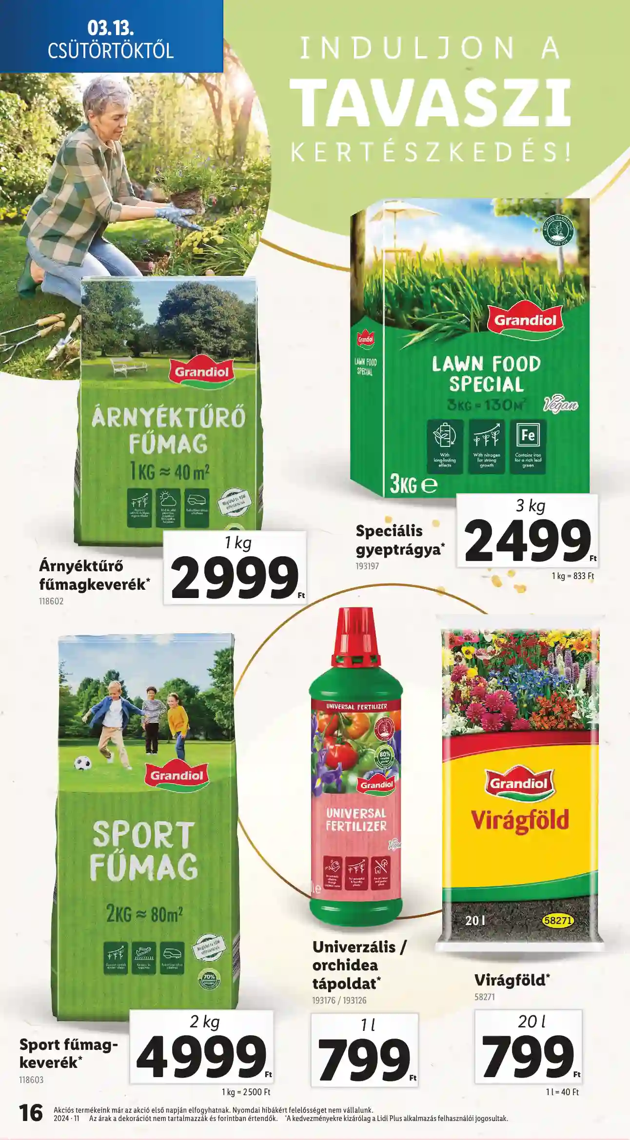 Lidl akciós újság 11. hét (Érvényes 03.13-tól) (8 oldal)