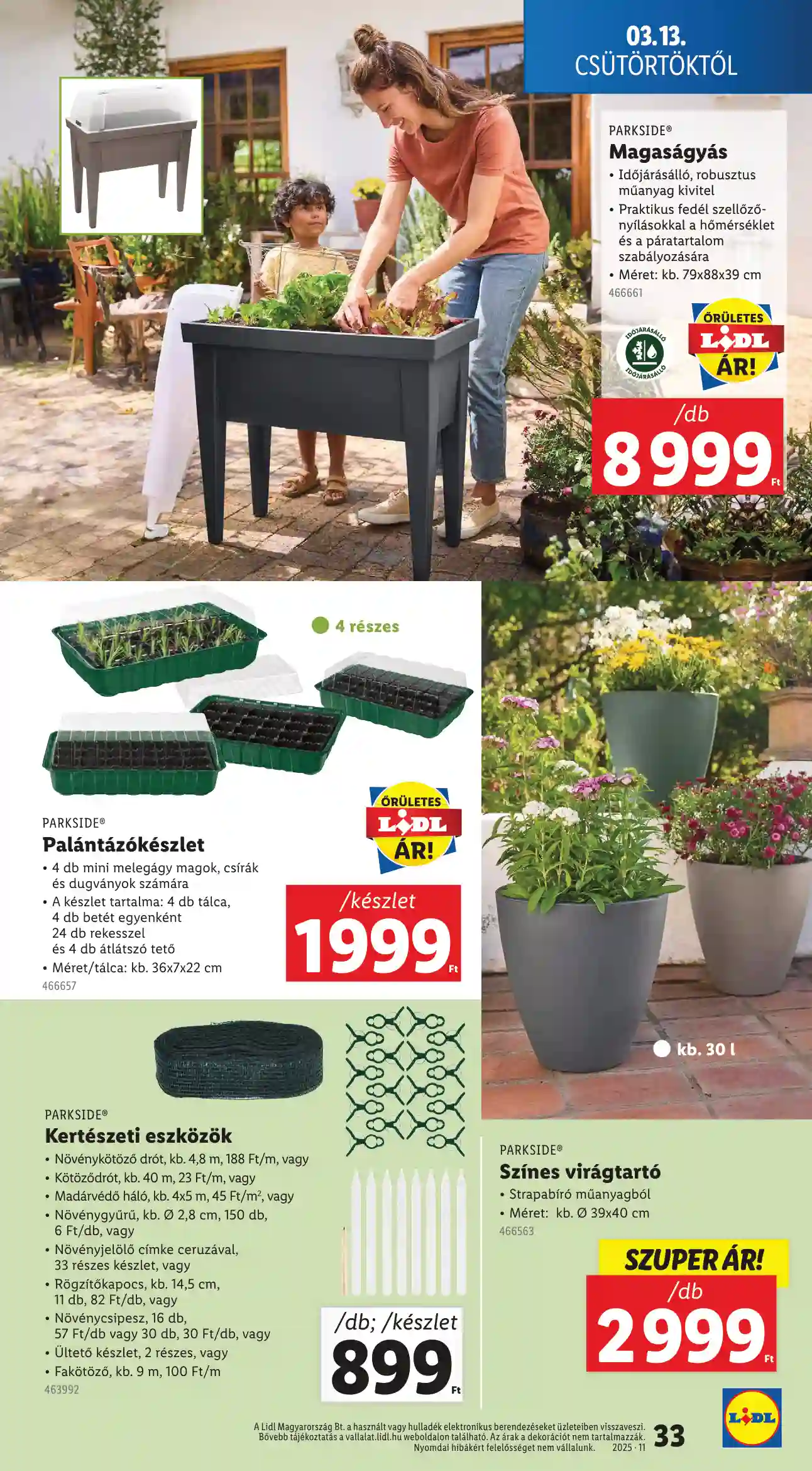 Lidl akciós újság 11. hét (Érvényes 03.13-tól) (27 oldal)