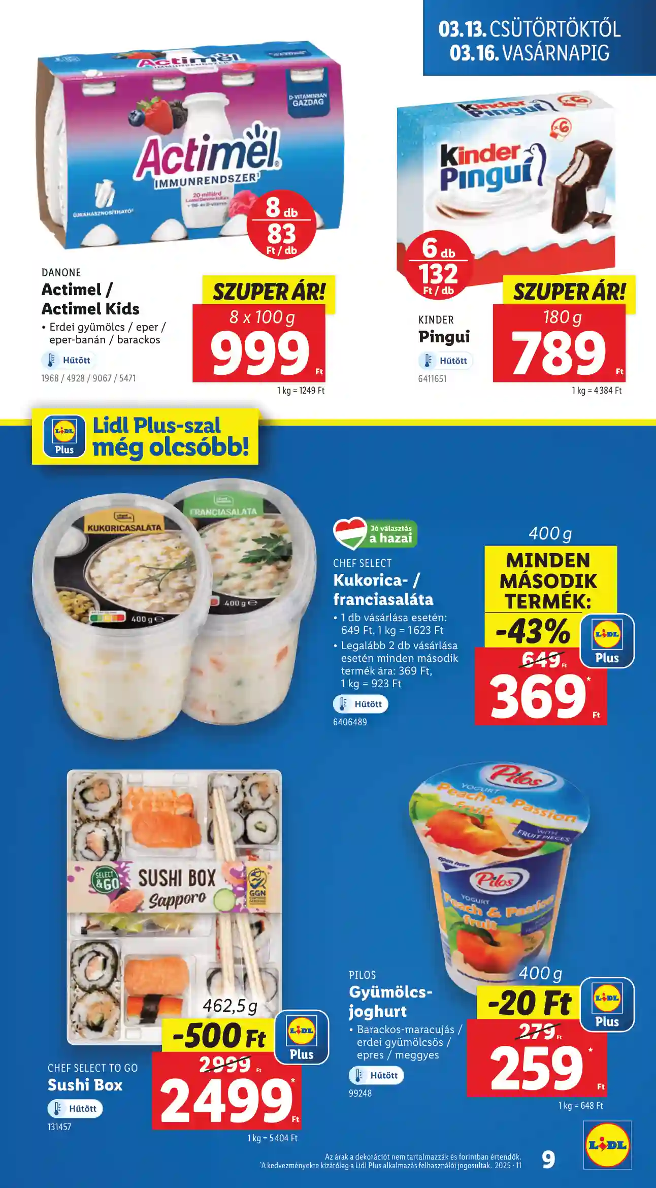 Lidl akciós újság 11. hét (Érvényes 03.13-tól) (57 oldal)
