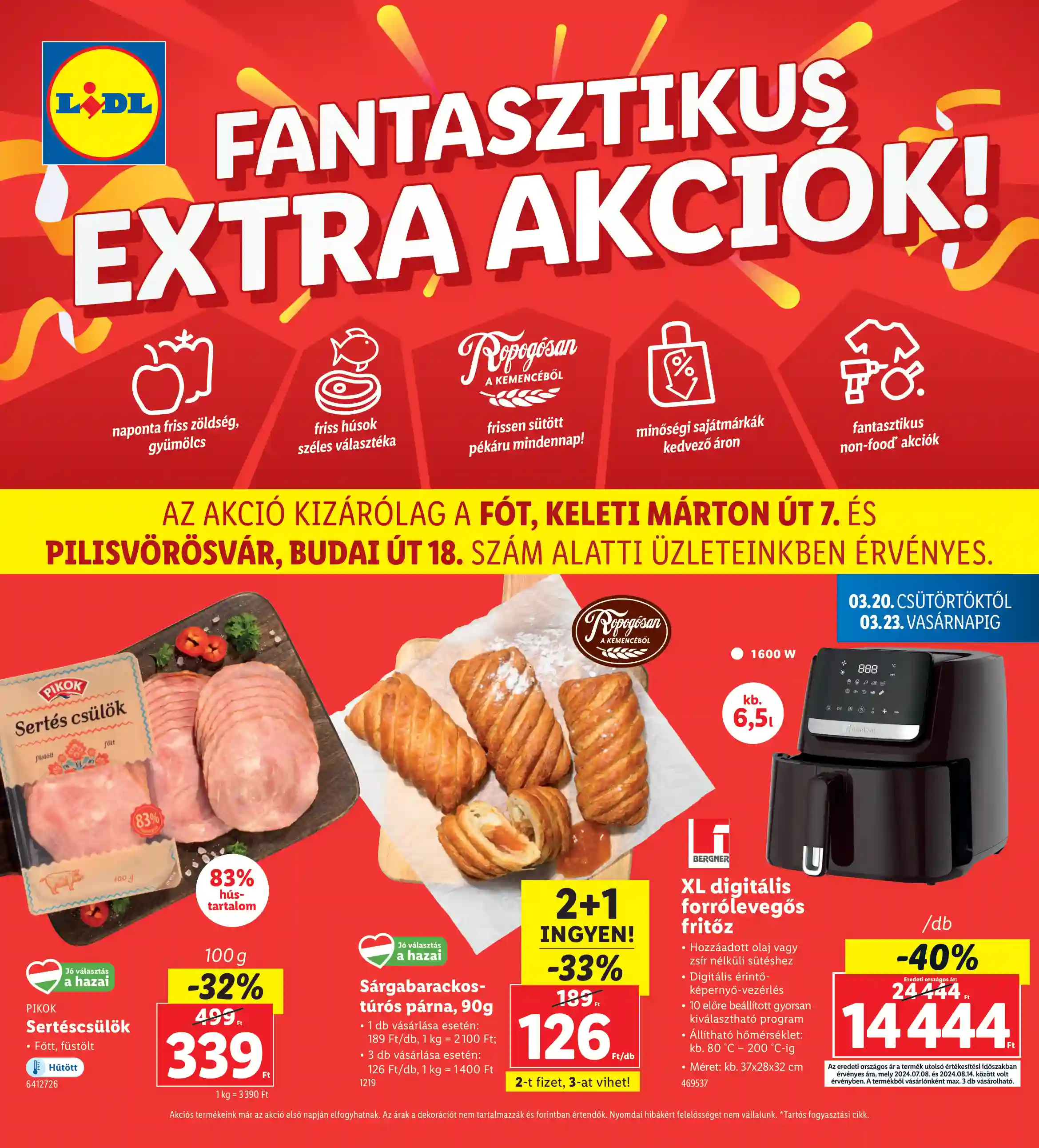 LIDL Regionális akciók 12.hét