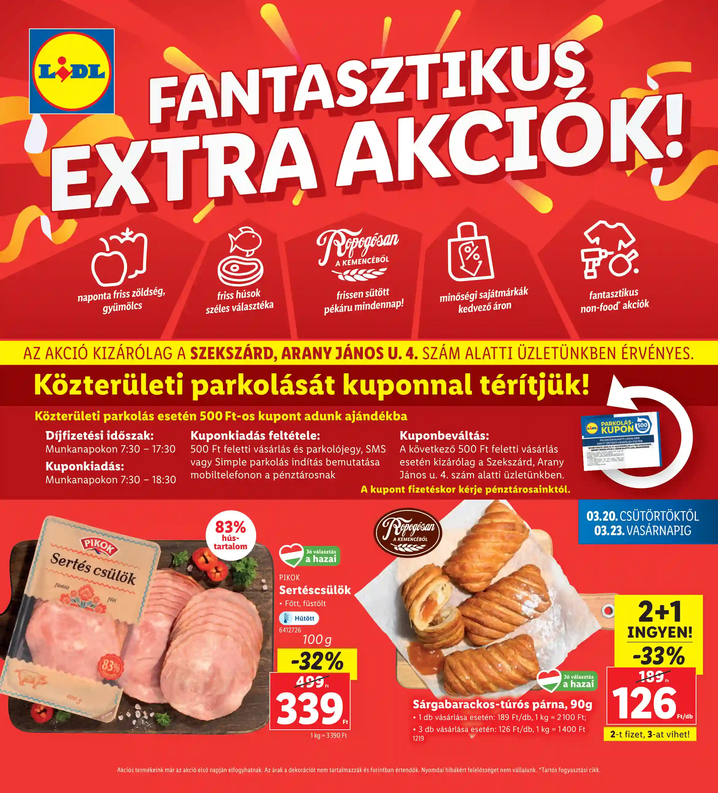 LIDL Regionális akciók – Szekszárd 12.hét