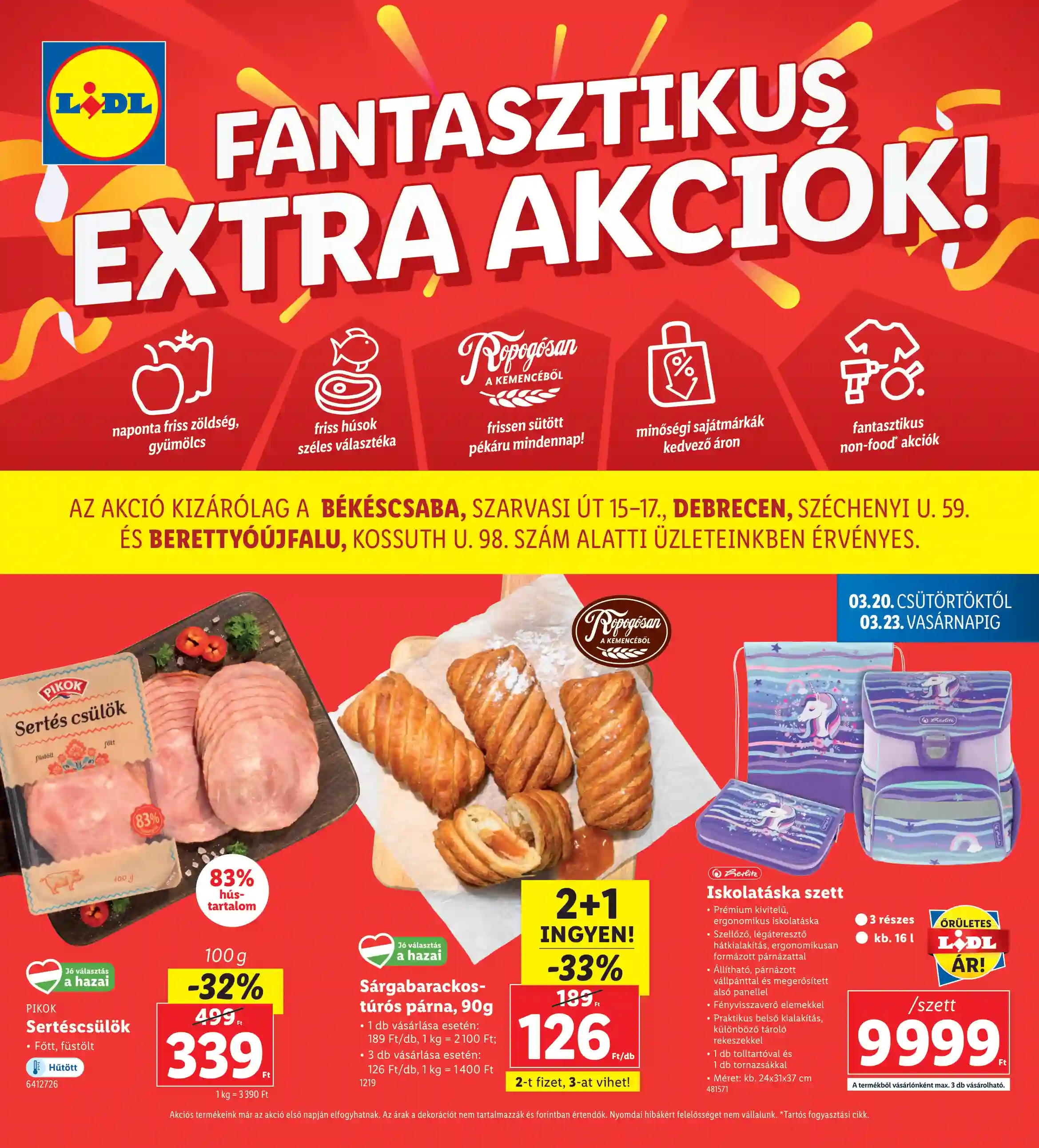 LIDL Regionális akciók 12.hét