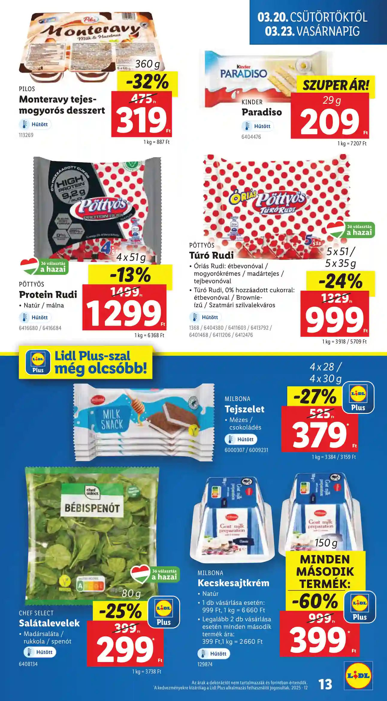 Lidl akciós újság 12. hét (Érvényes 03.20-tól) (5 oldal)