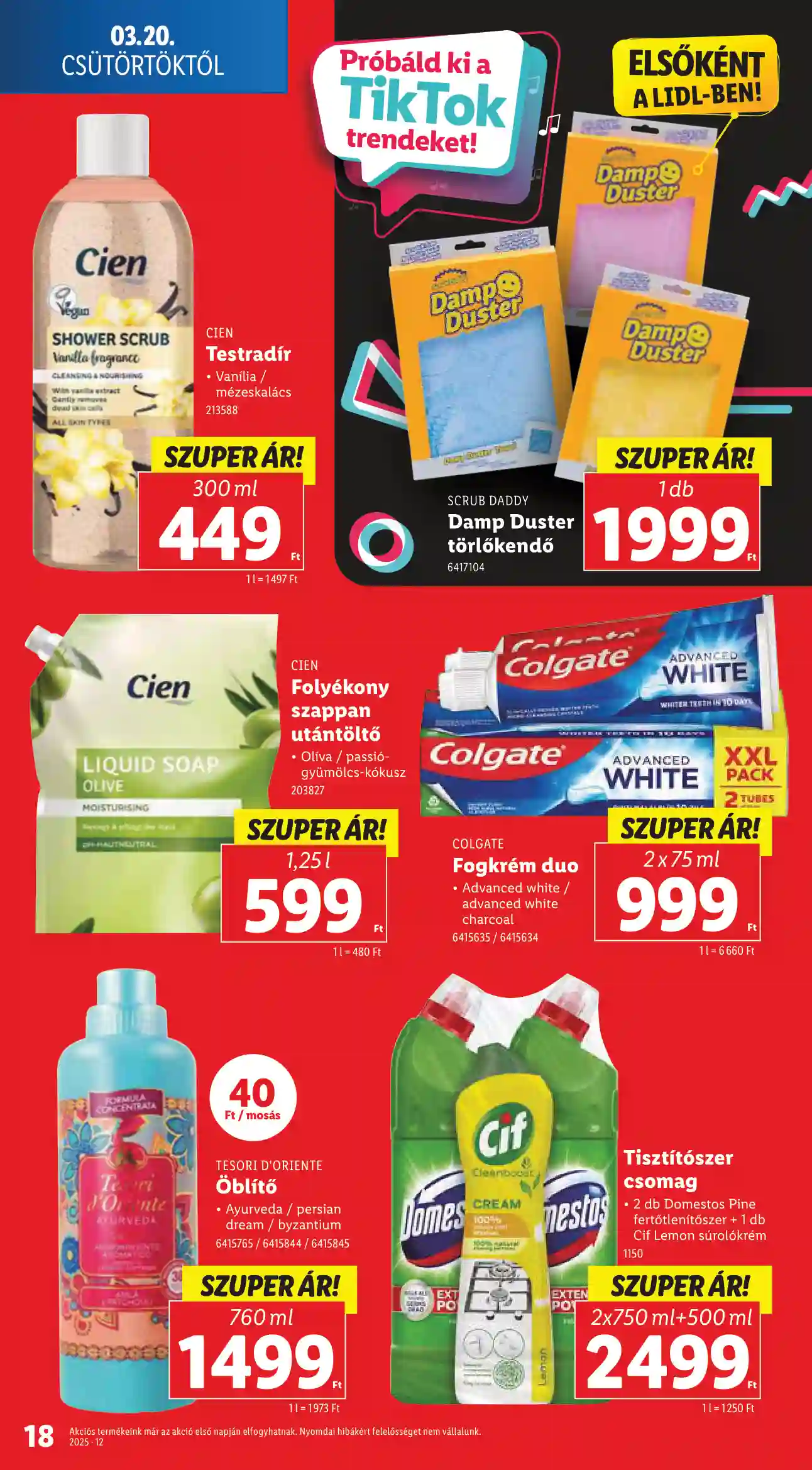 Lidl akciós újság 12. hét (Érvényes 03.20-tól) (10 oldal)