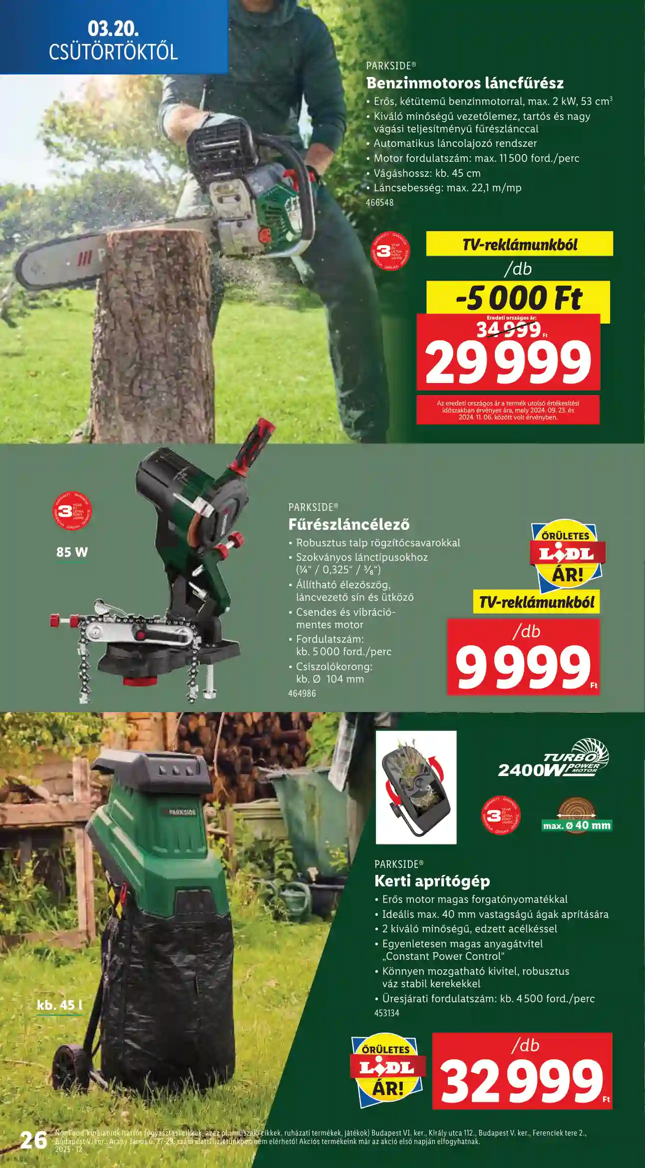 Lidl akciós újság 12. hét (Érvényes 03.20-tól) (19 oldal)
