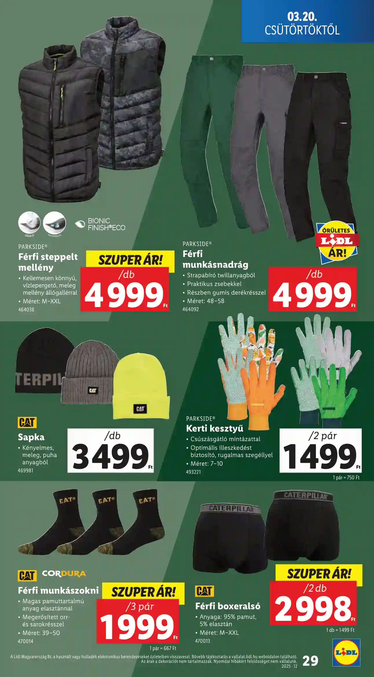 Lidl akciós újság 12. hét (Érvényes 03.20-tól) (22 oldal)