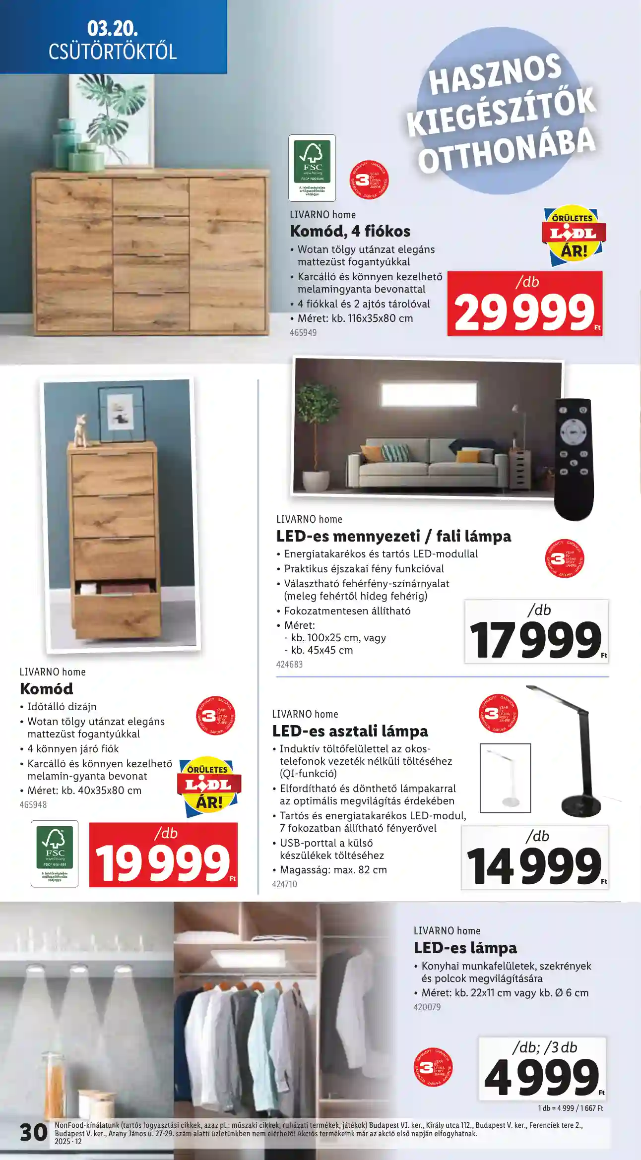 Lidl akciós újság 12. hét (Érvényes 03.20-tól) (23 oldal)
