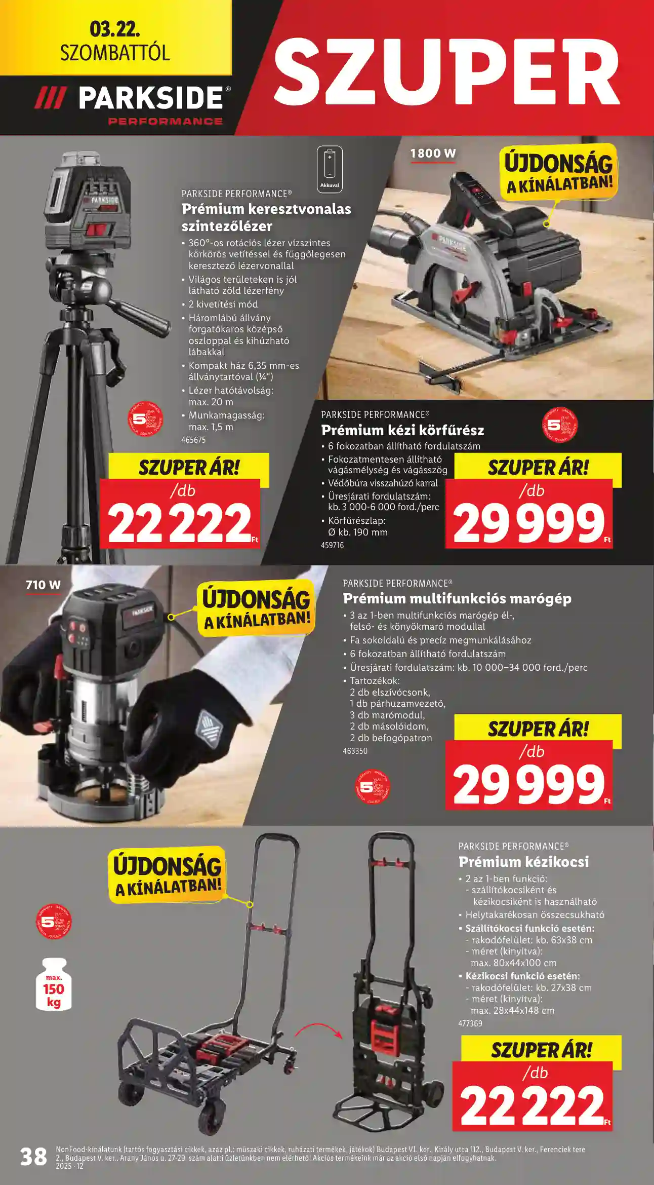 Lidl akciós újság 12. hét (Érvényes 03.20-tól) (32 oldal)