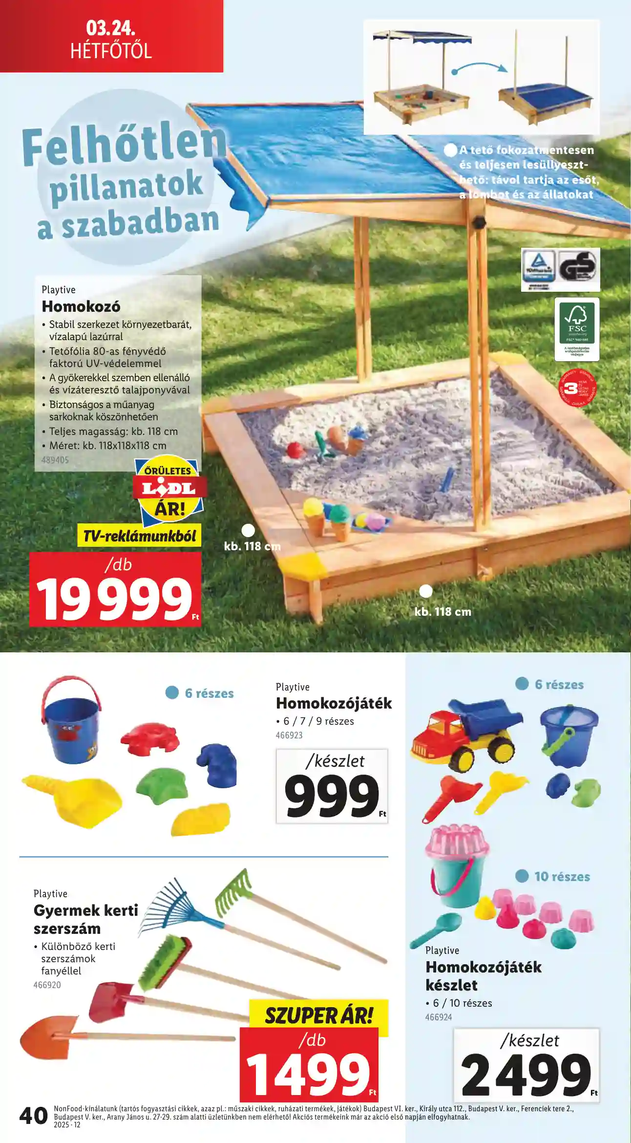 Lidl akciós újság 12. hét (Érvényes 03.20-tól) (34 oldal)
