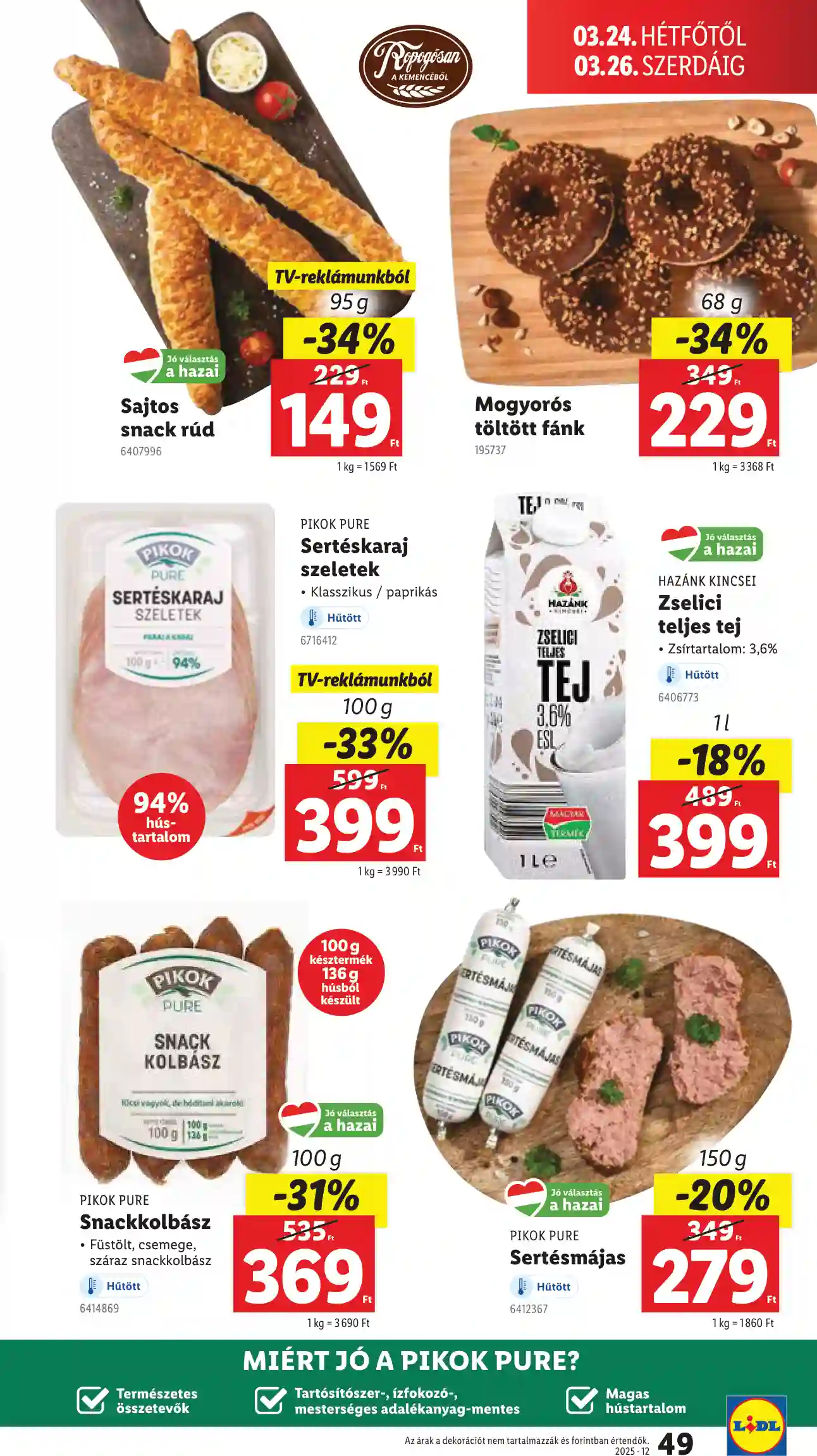 Lidl akciós újság 12. hét (Érvényes 03.20-tól) (44 oldal)