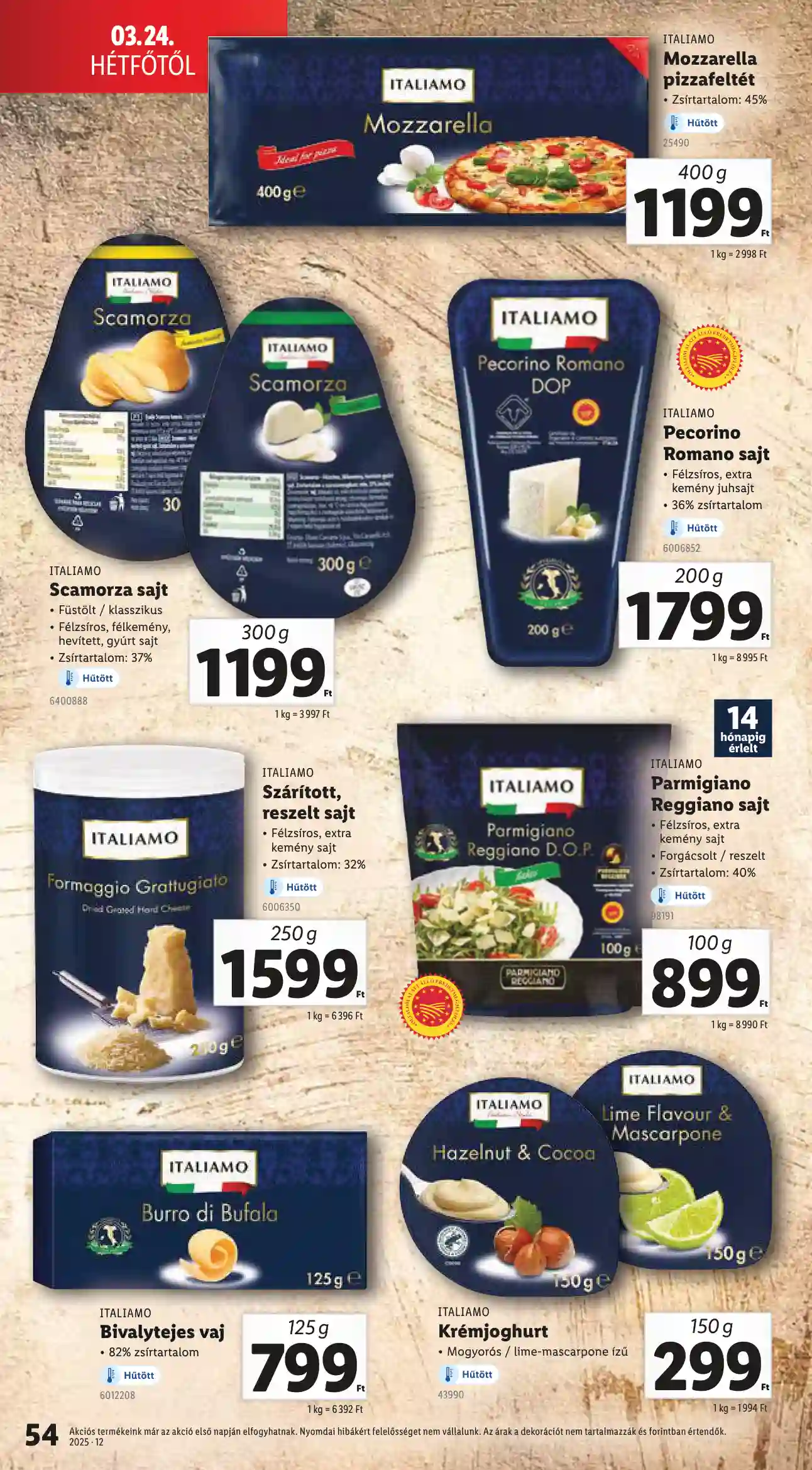 Lidl akciós újság 12. hét (Érvényes 03.20-tól) (50 oldal)
