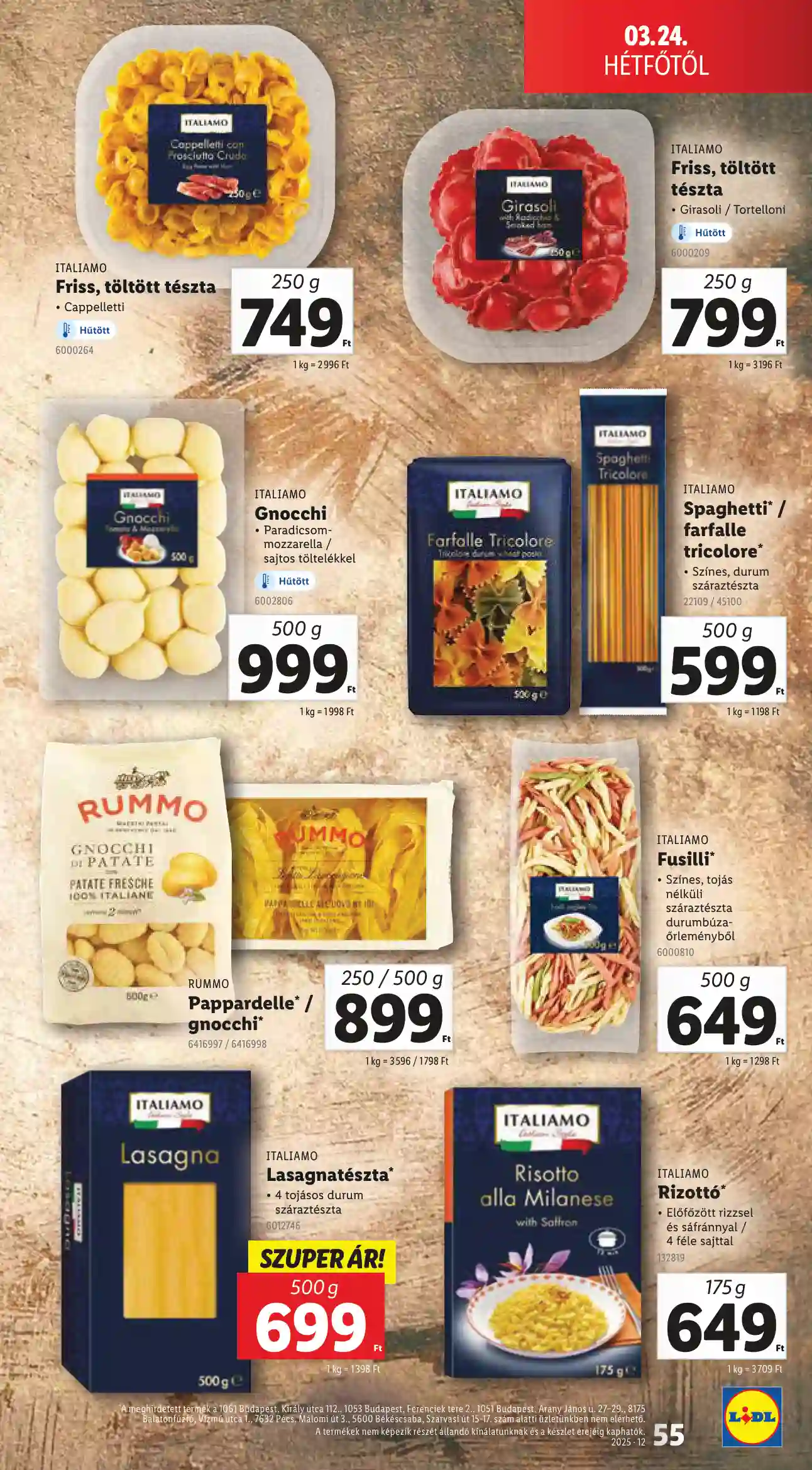 Lidl akciós újság 12. hét (Érvényes 03.20-tól) (51 oldal)