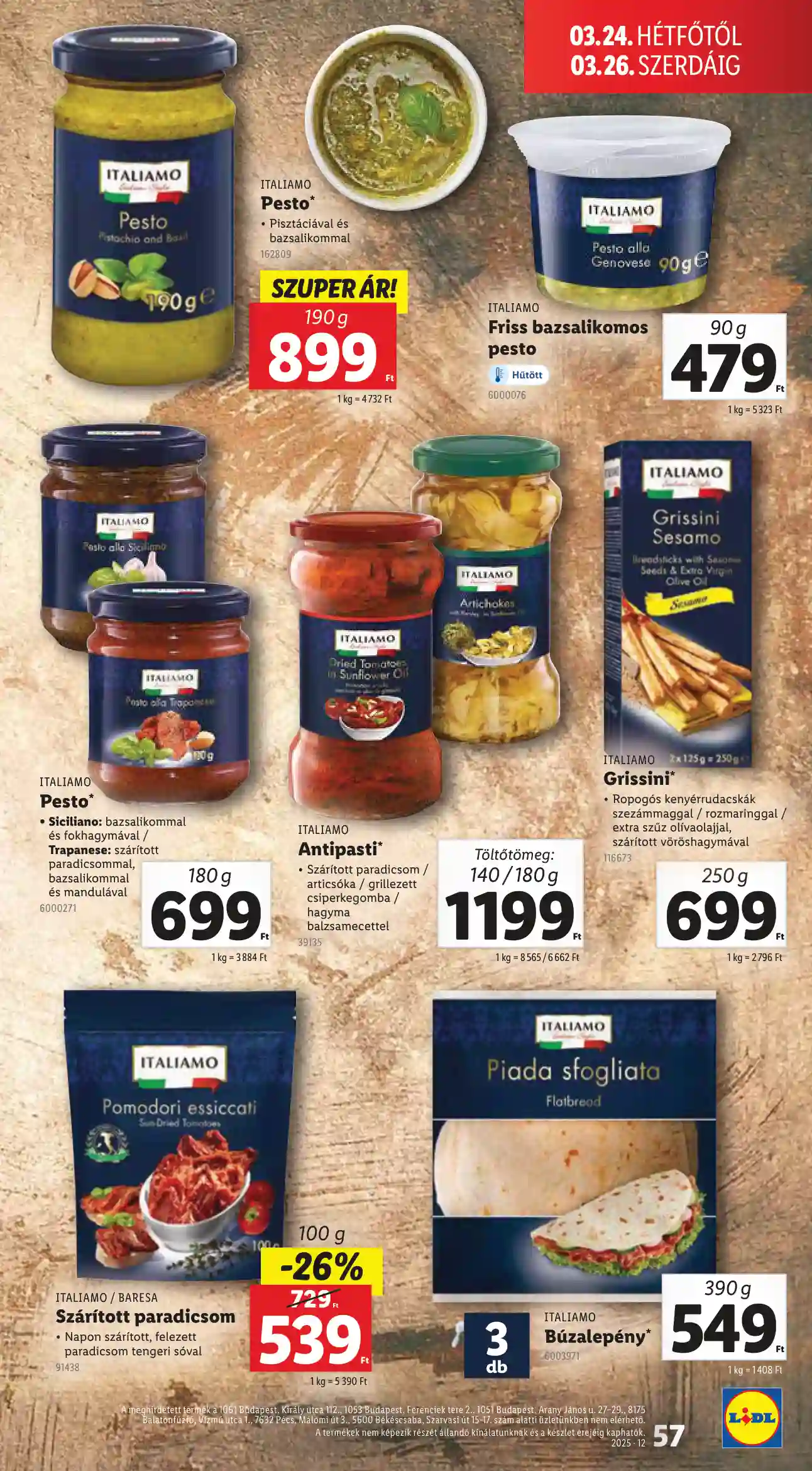 Lidl akciós újság 12. hét (Érvényes 03.20-tól) (53 oldal)