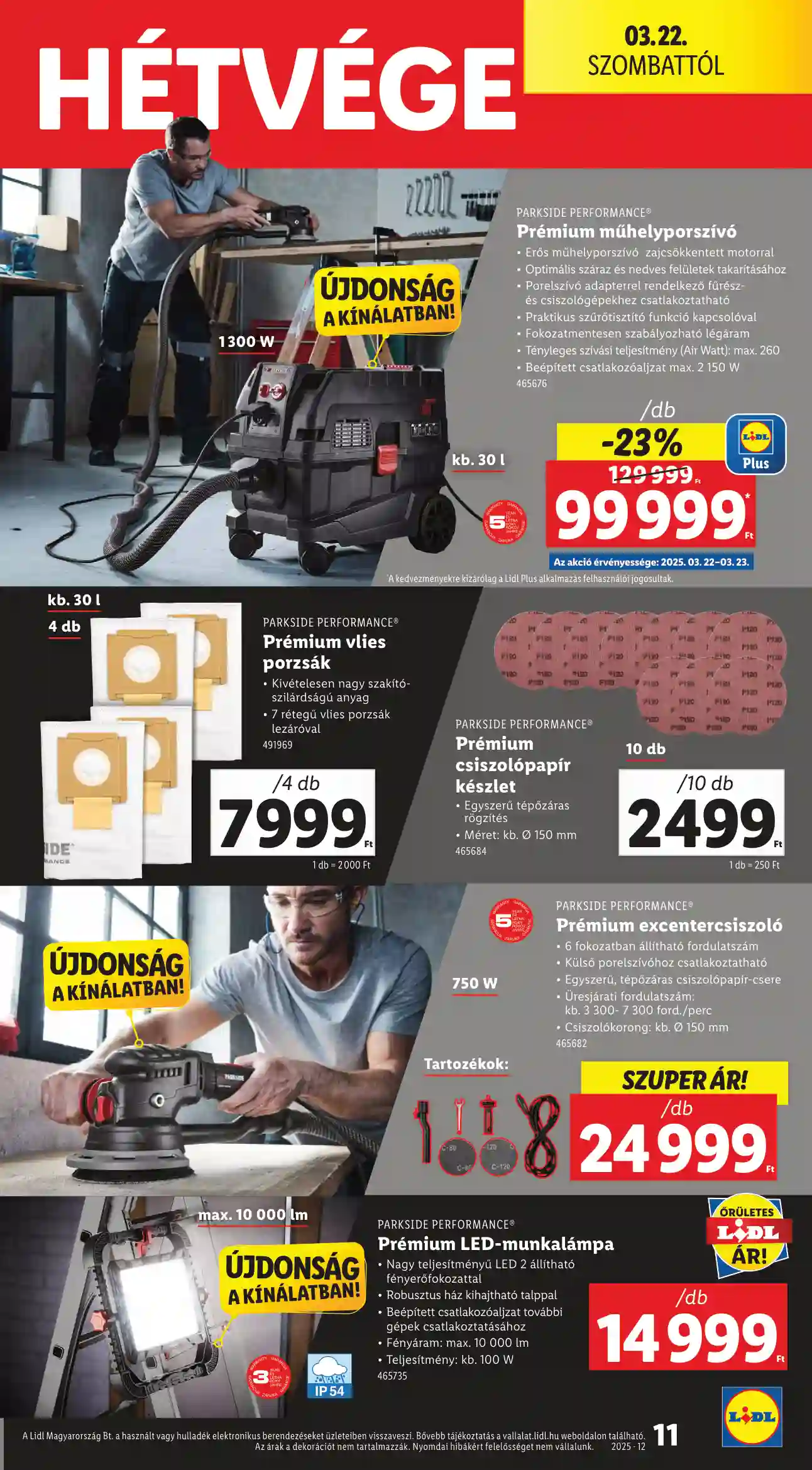 Lidl akciós újság 12. hét (Érvényes 03.20-tól) (3 oldal)
