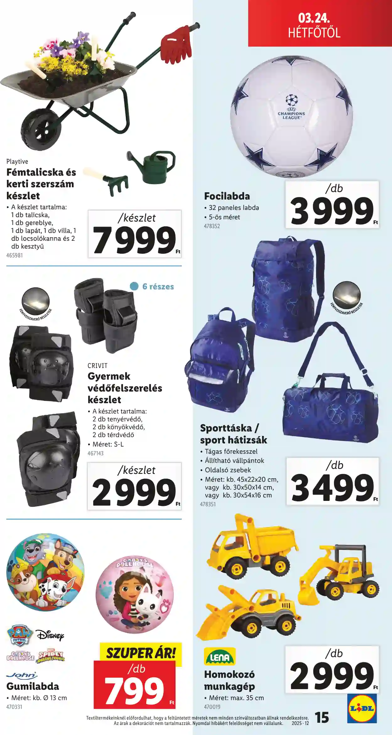 Lidl akciós újság 12. hét (Érvényes 03.20-tól) (7 oldal)