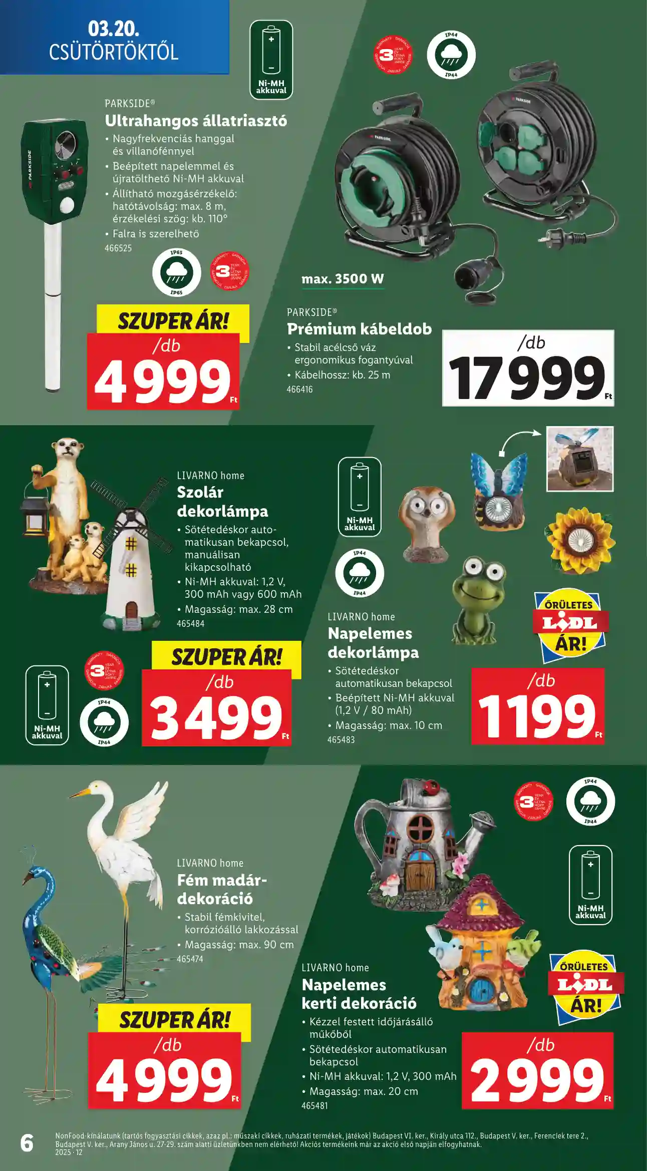 Lidl akciós újság 12. hét (Érvényes 03.20-tól) (15 oldal)