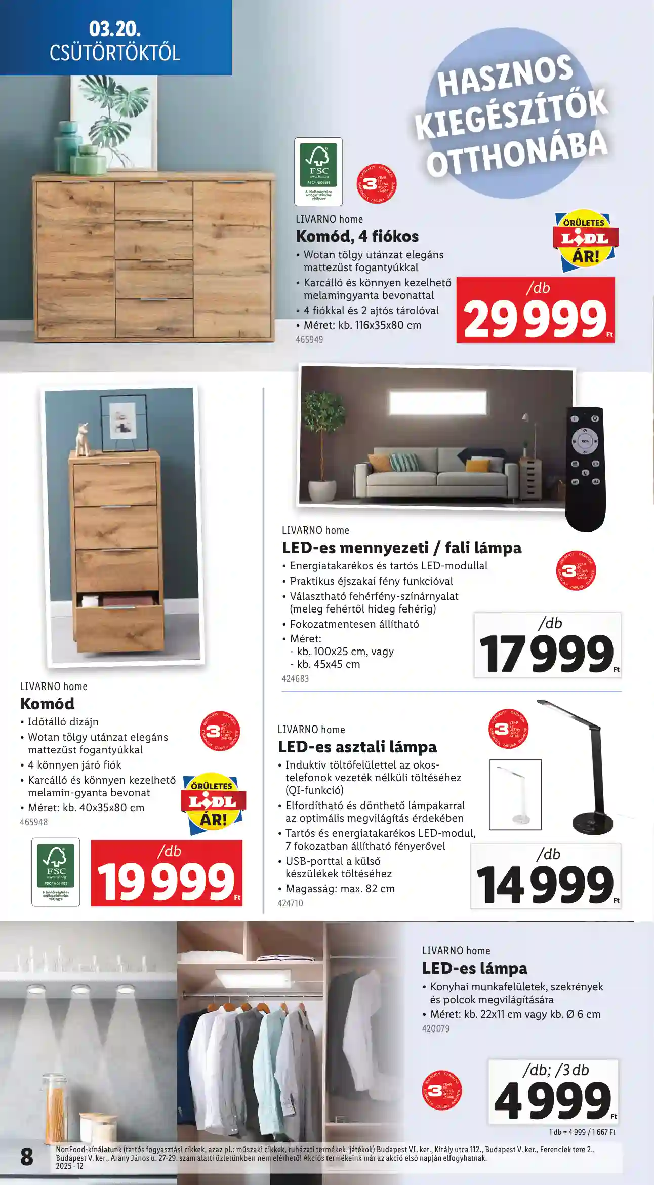 Lidl akciós újság 12. hét (Érvényes 03.20-tól) (17 oldal)
