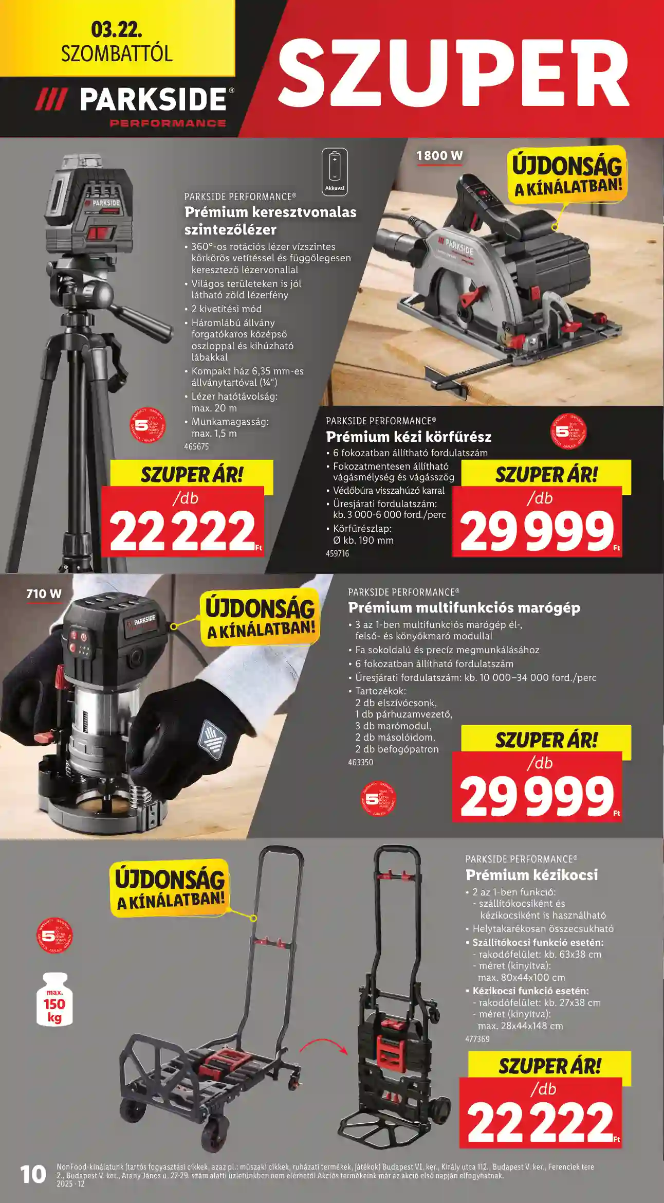 Lidl akciós újság 12. hét (Érvényes 03.20-tól) (19 oldal)