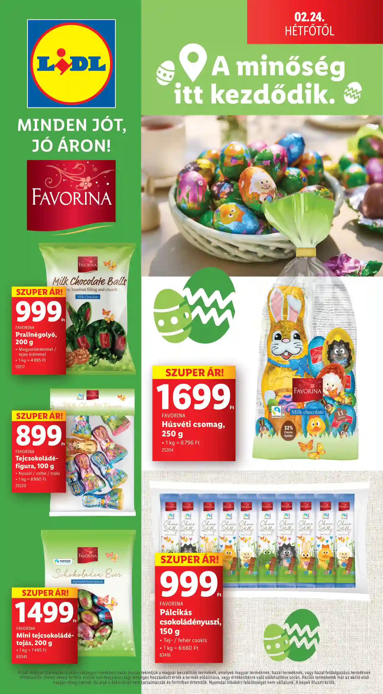LIDL Érvényes 02.24-től 14.hét