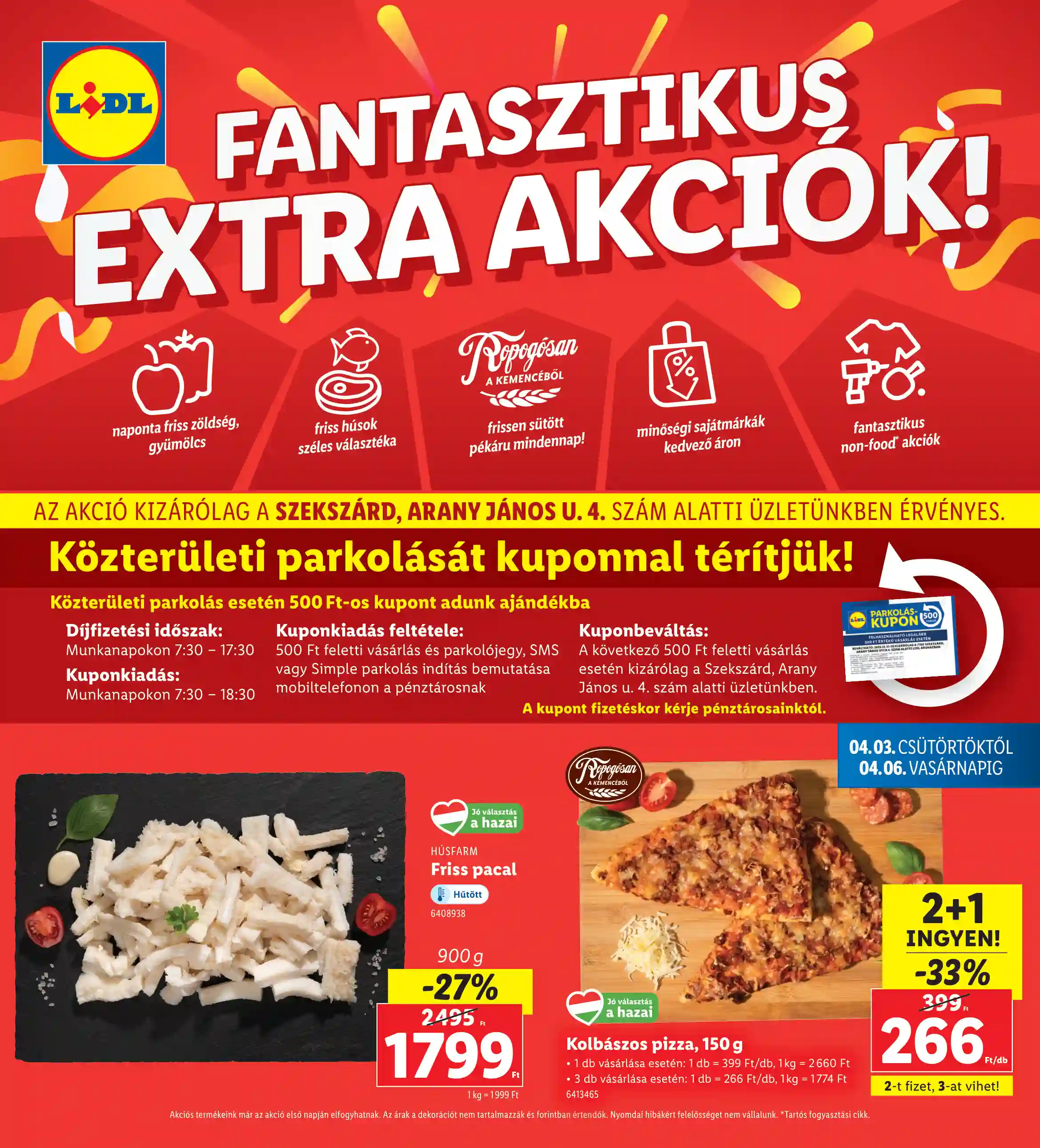 LIDL Regionális akciók – Szekszárd 14.hét