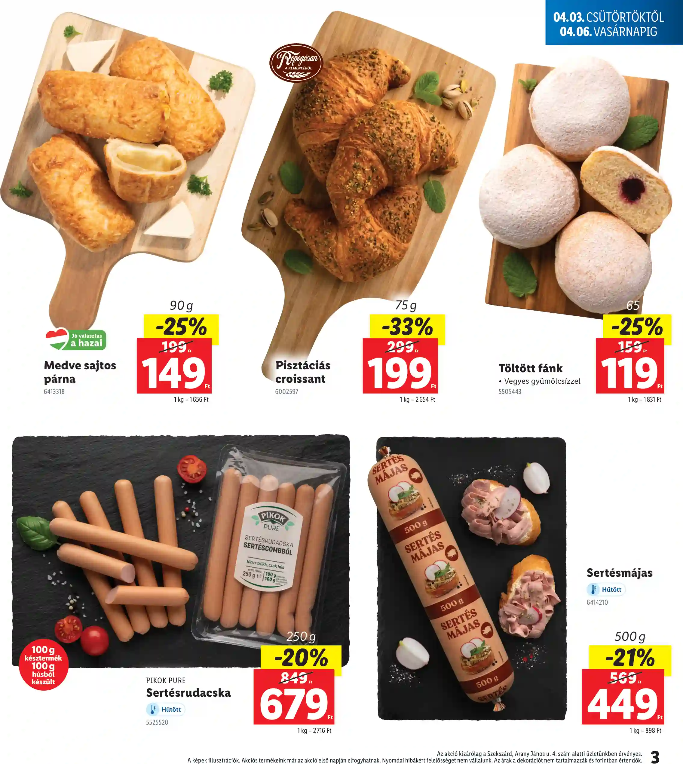 Lidl akciós újság 14. hét (Regionális akciók – Szekszárd) (3 oldal)