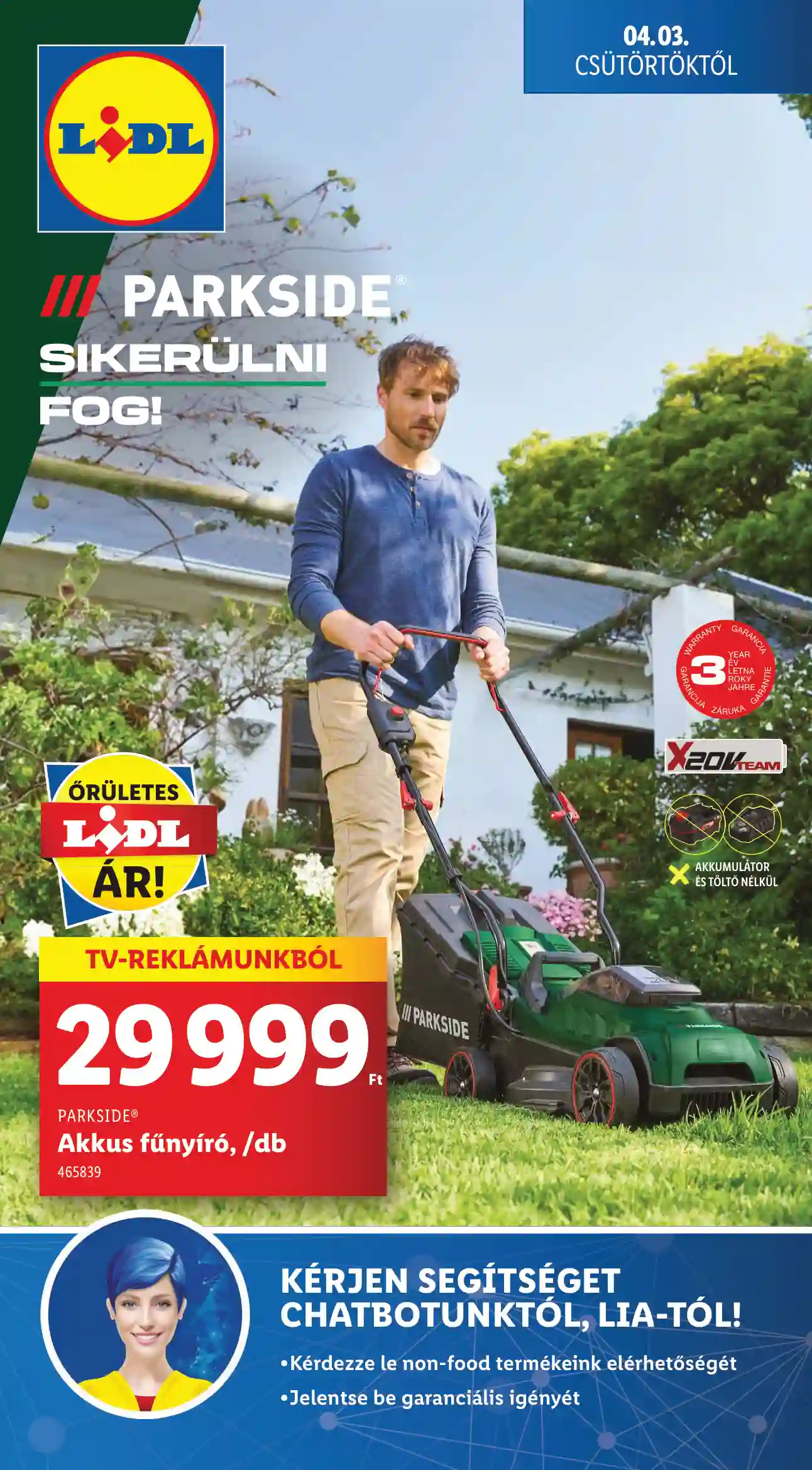 LIDL Érvényes 04.03-tól 14.hét