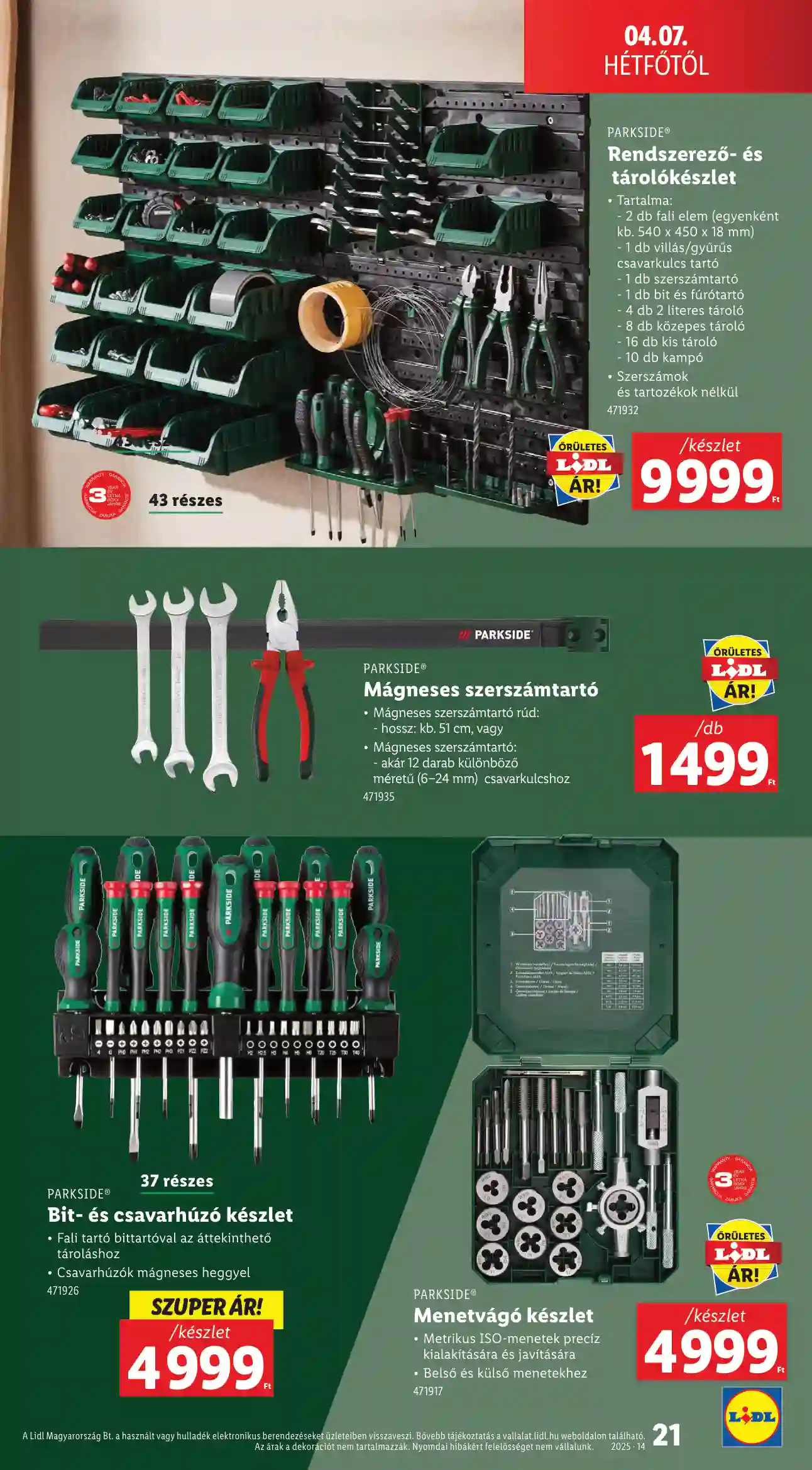 Lidl akciós újság 14. hét (Érvényes 04.03-tól) (14 oldal)