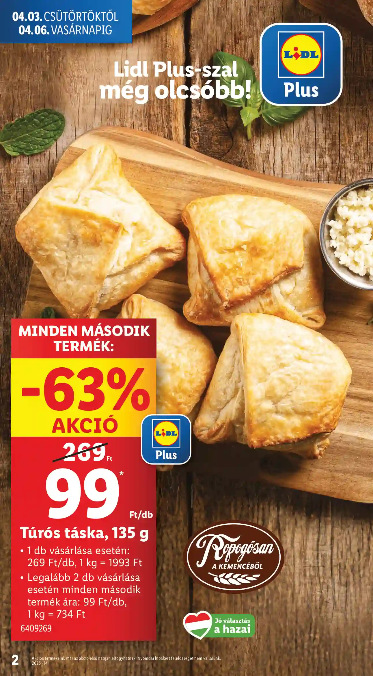 Lidl akciós újság 14. hét (Érvényes 04.03-tól) (2 oldal)