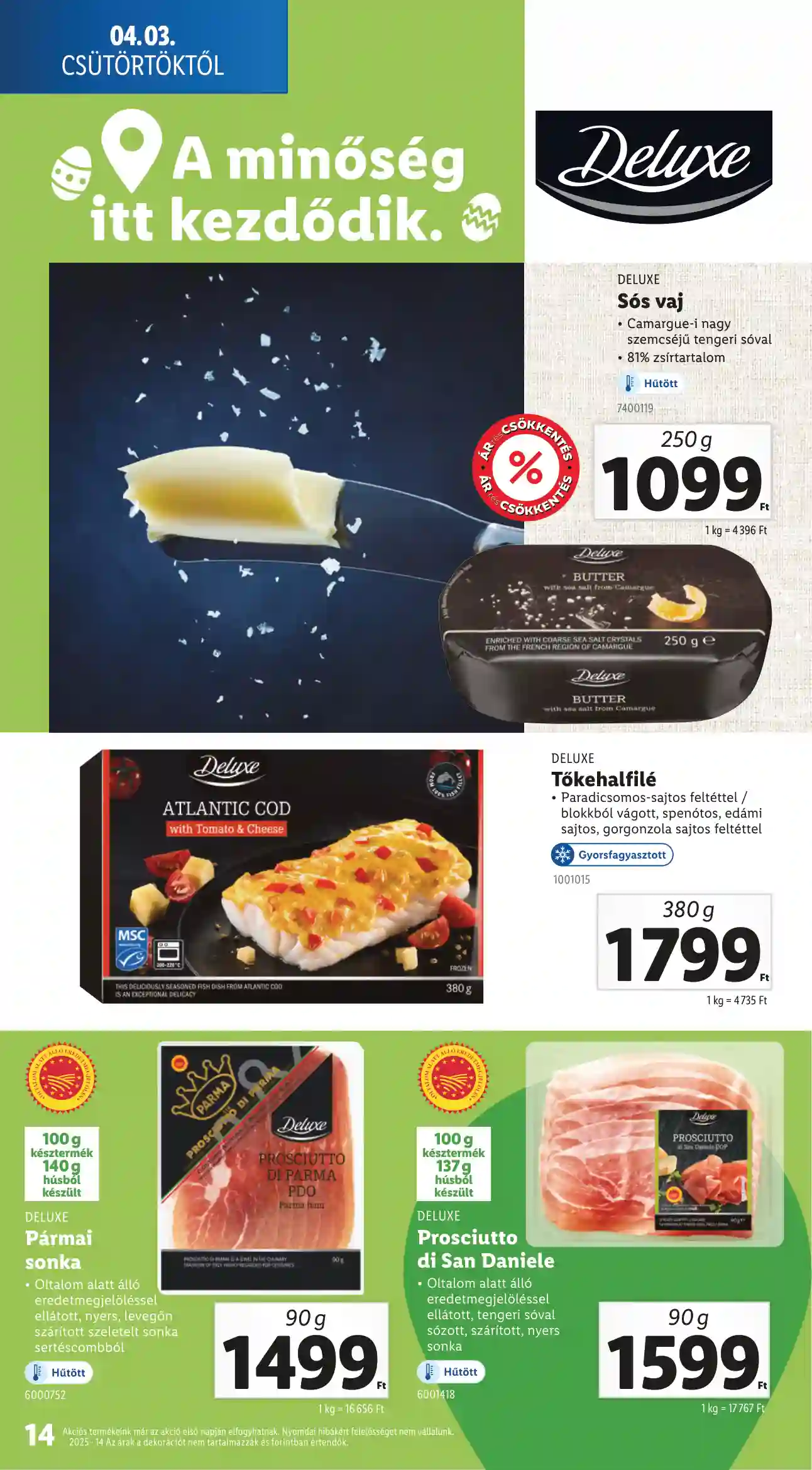 Lidl akciós újság 14. hét (Érvényes 04.03-tól) (6 oldal)