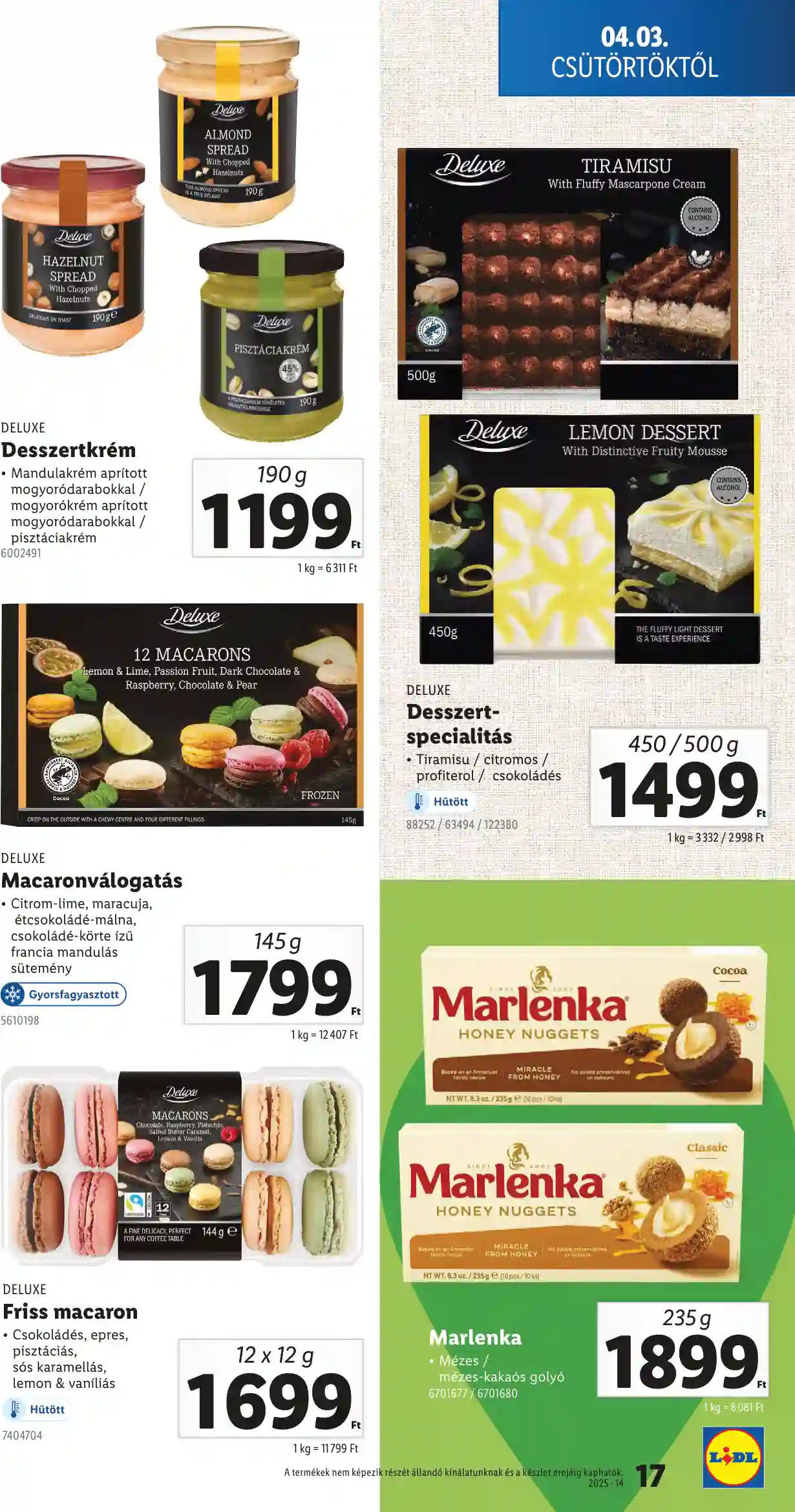 Lidl akciós újság 14. hét (Érvényes 04.03-tól) (9 oldal)
