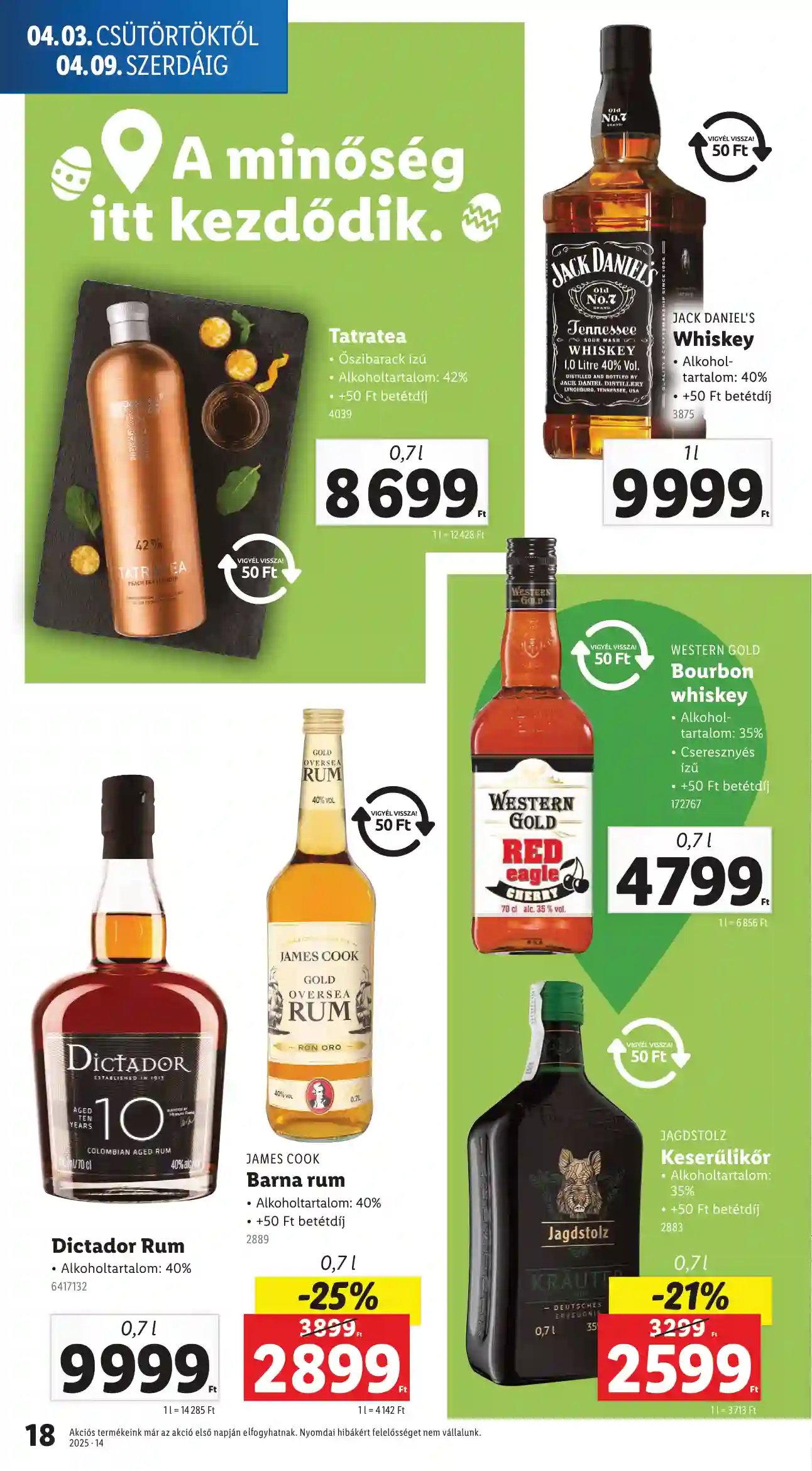 Lidl akciós újság 14. hét (Érvényes 04.03-tól) (10 oldal)
