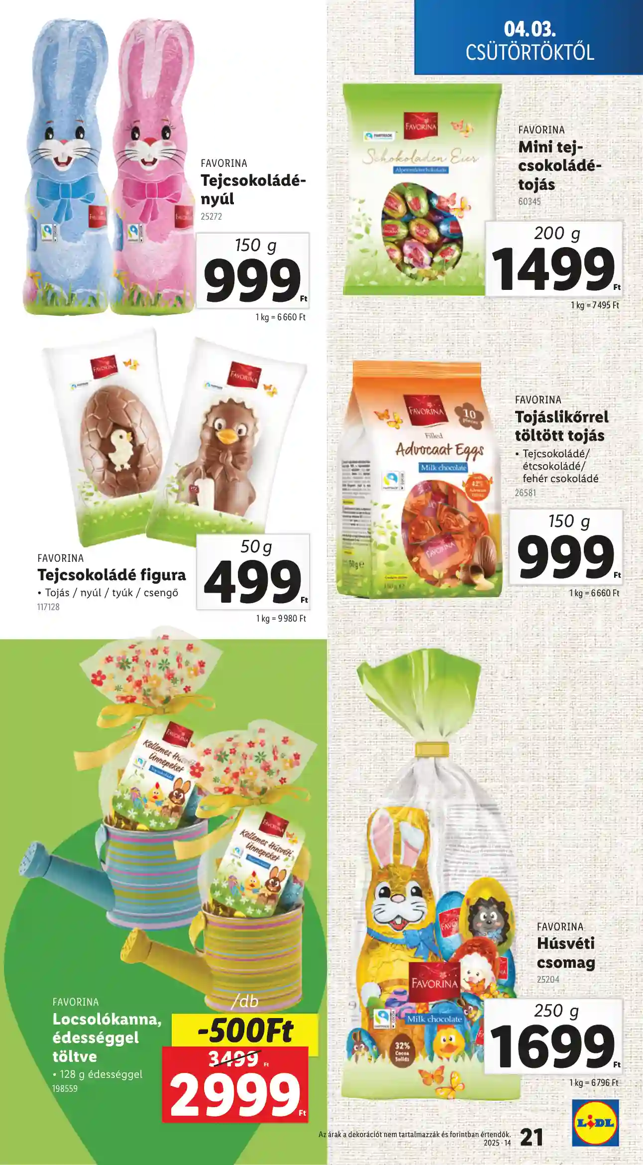Lidl akciós újság 14. hét (Érvényes 04.03-tól) (14 oldal)