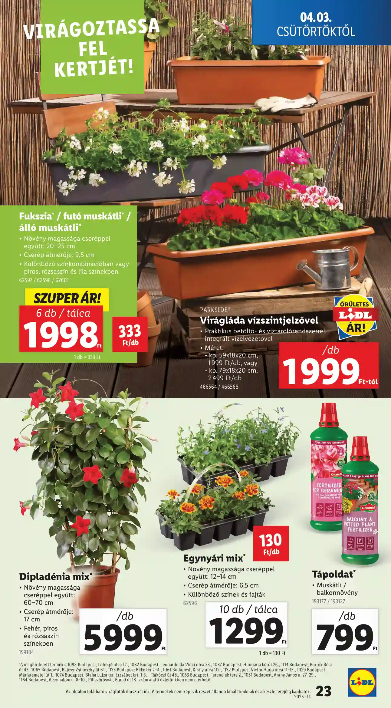 Lidl akciós újság 14. hét (Érvényes 04.03-tól) (16 oldal)