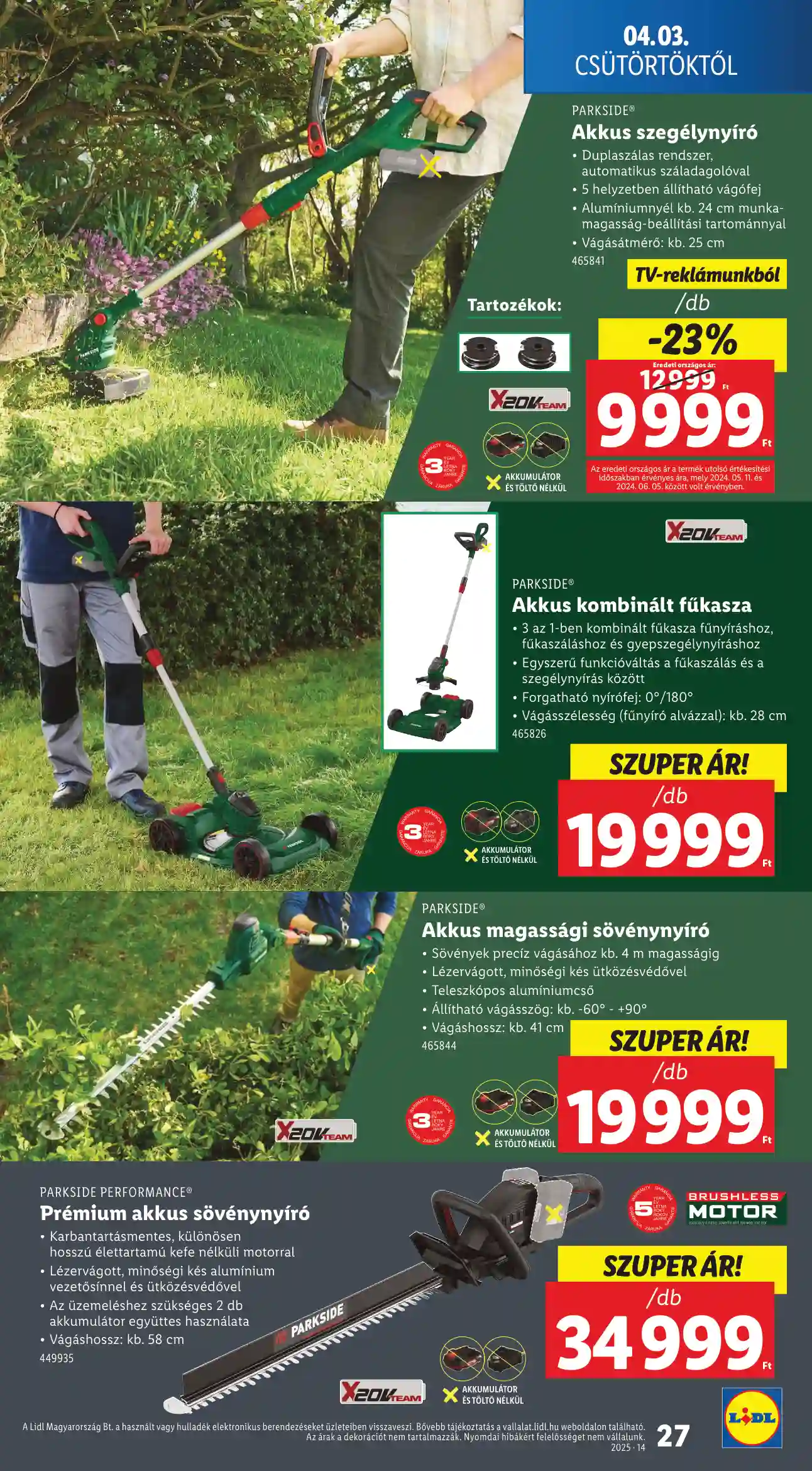 Lidl akciós újság 14. hét (Érvényes 04.03-tól) (20 oldal)