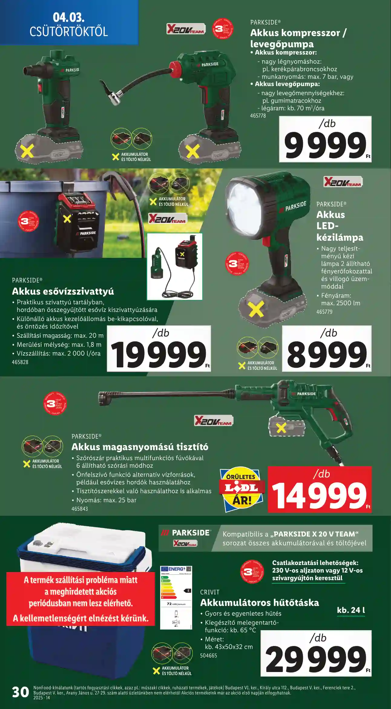 Lidl akciós újság 14. hét (Érvényes 04.03-tól) (23 oldal)