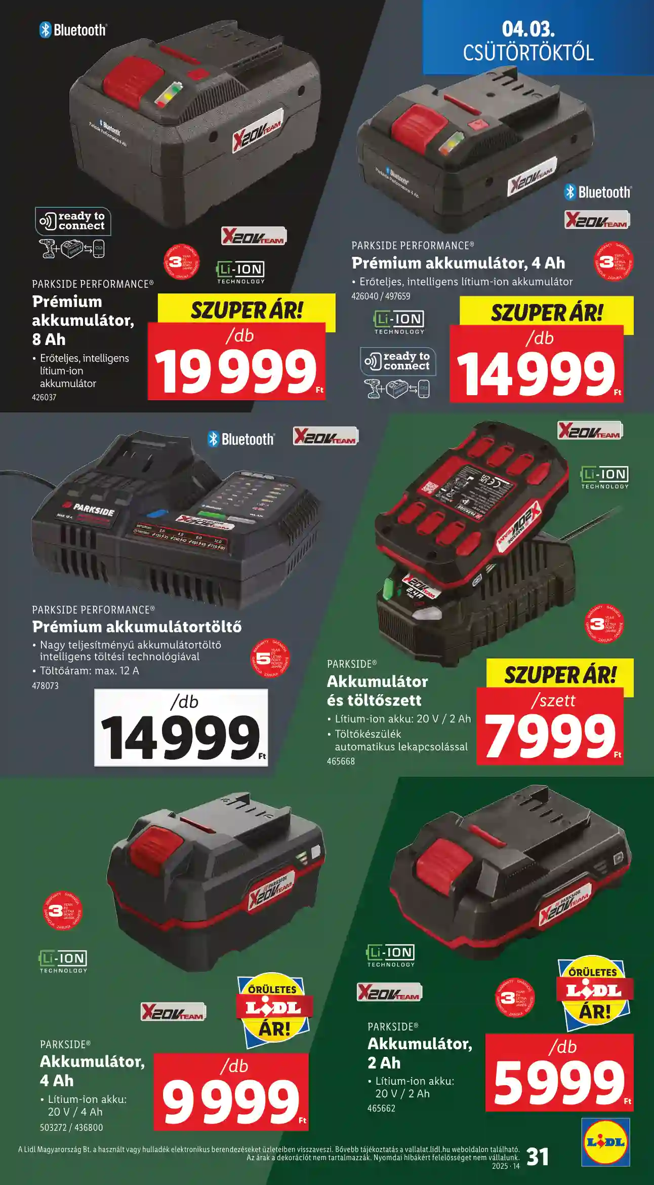 Lidl akciós újság 14. hét (Érvényes 04.03-tól) (25 oldal)